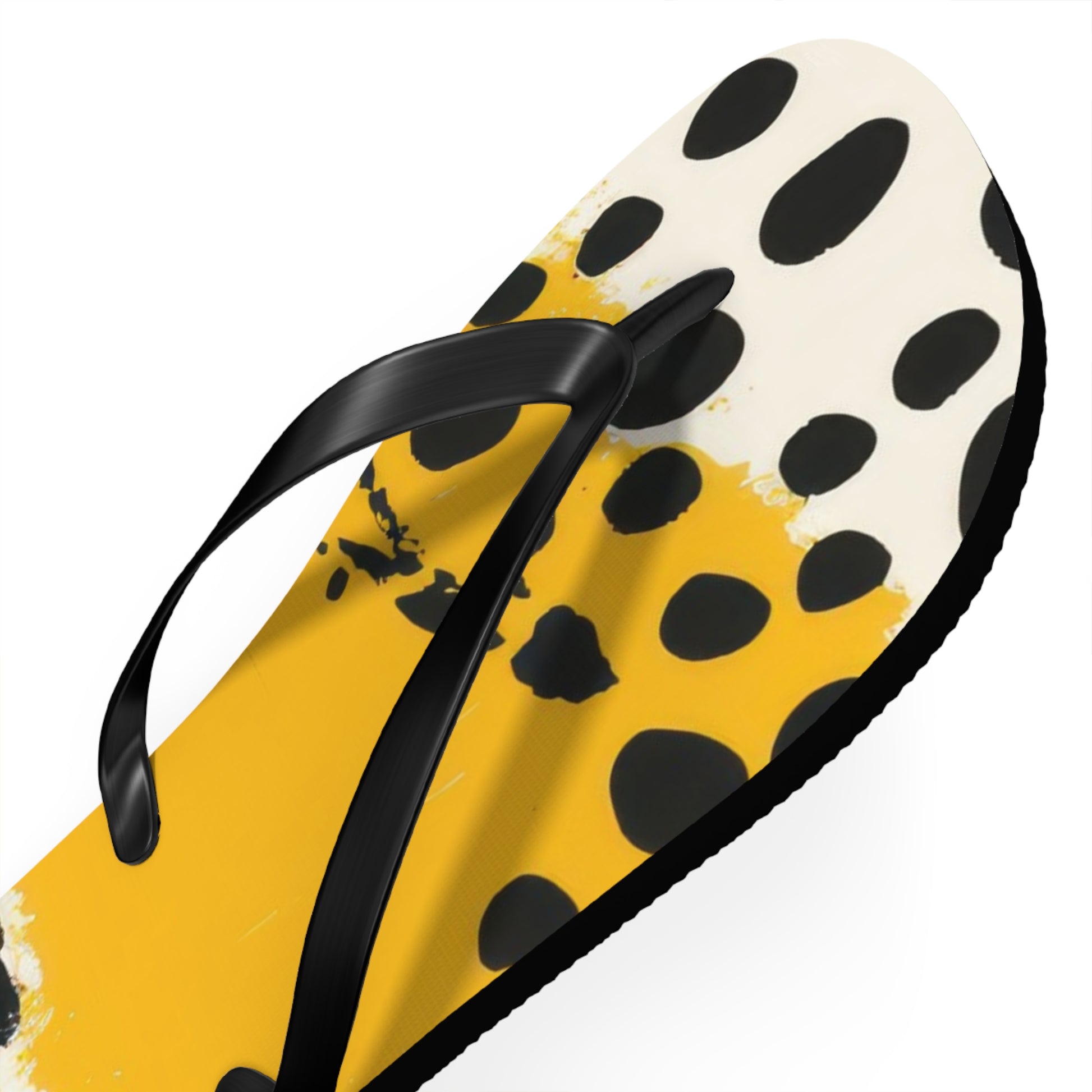 Rae Zebra Rhapsody Flip Flops, Artsulli - Art is Long, Life is Short, Shoes, , , , , , , 