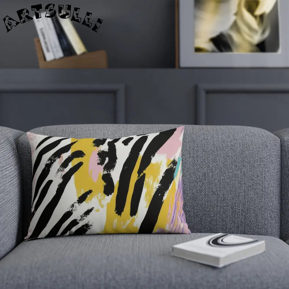 JAKKOUTTHEBXX Wild Zebra Stripes x Paint Brush Strokes Multi-Color