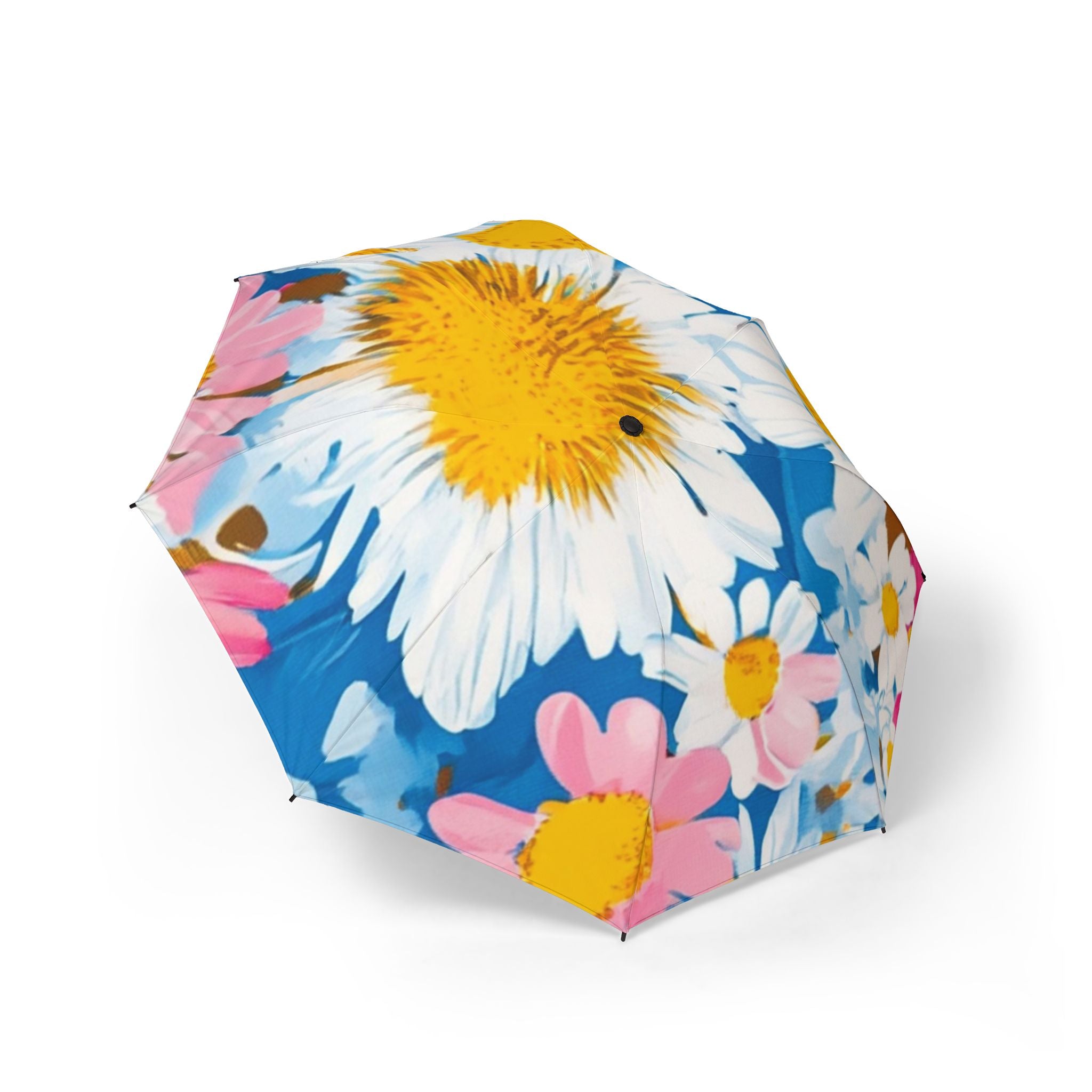 CDG Daisy Dream Blue Semi-Automatic Foldable Umbrella, Artsulli - Art is Long, Life is Short, Accessories, Size, One size, , , , , 22364814153099