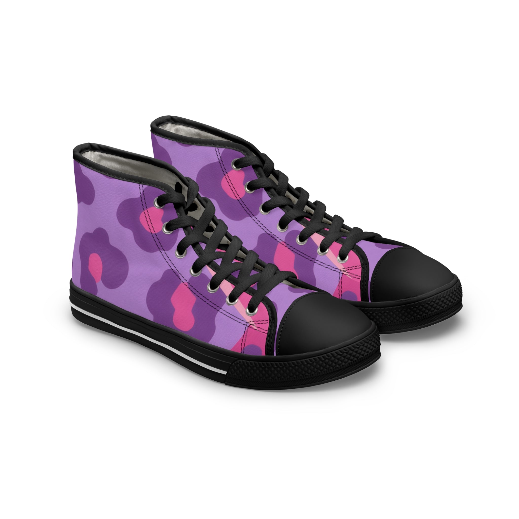Women's High Top Sneakers, Artsulli - Art is Long, Life is Short, Shoes, Size, US 5.5, Color, Black sole, , , 27215669470550298262