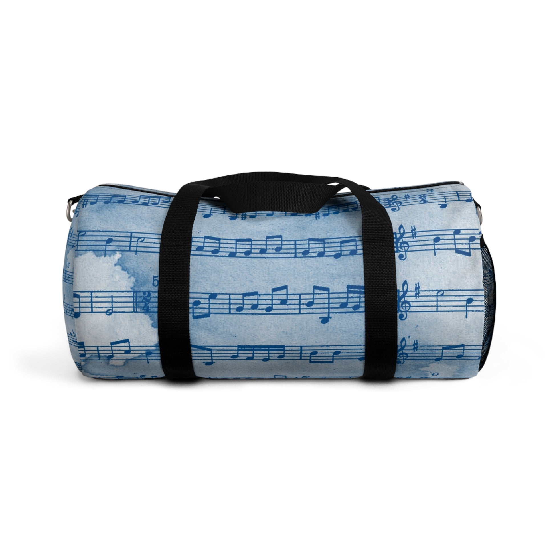 Drip Spill Type Beat Sheet Music Blue Duffel Bag, Artsulli - Art is Long, Life is Short, Bags, Size, Small, , , , , 78887261548350246066