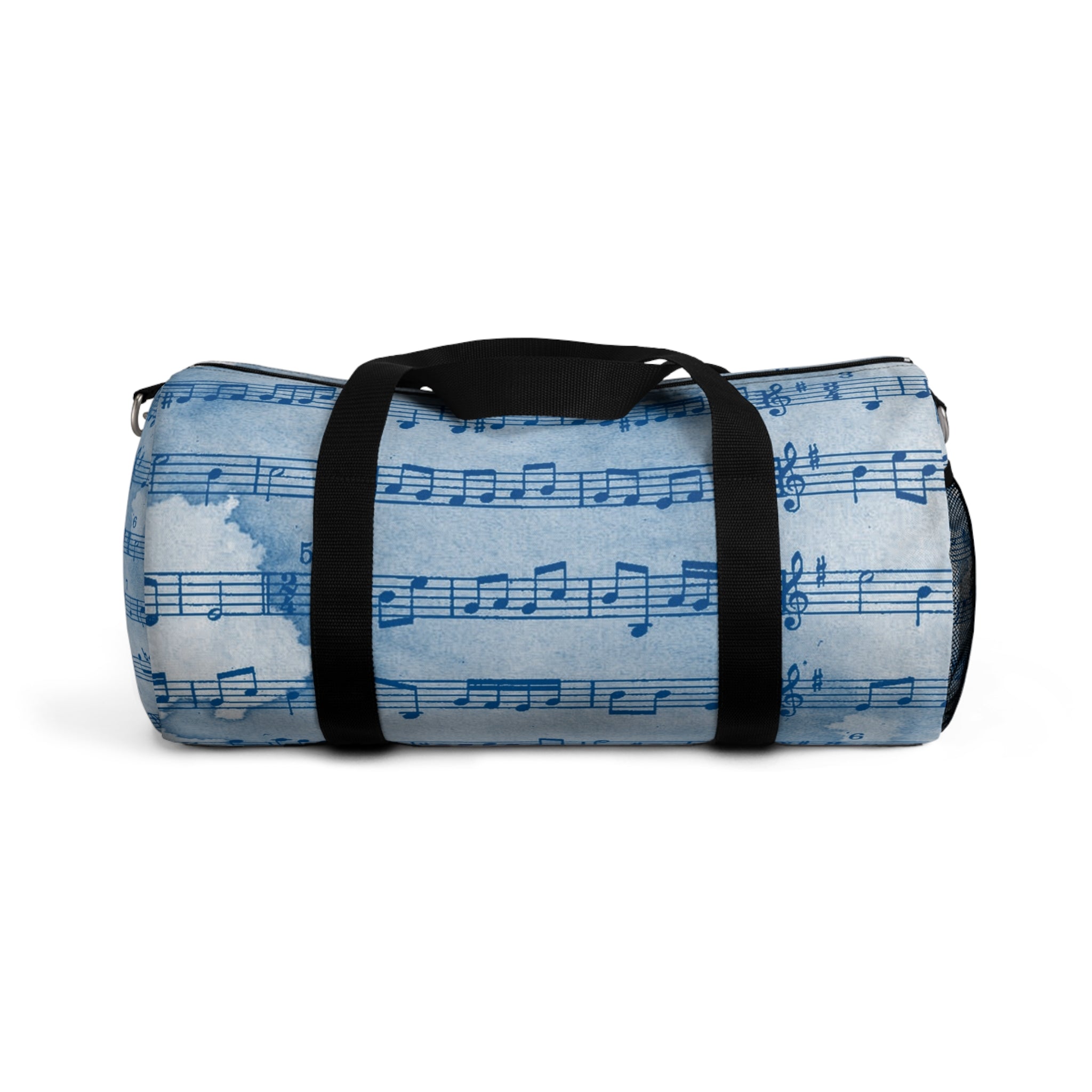 Drip Spill Type Beat Sheet Music Blue Duffel Bag, Artsulli - Art is Long, Life is Short, Bags, Size, Small, , , , , 78887261548350246066