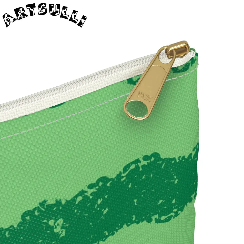 JAKKOUTTHEBXX Watermelon Green Accessory Pouch JAKKOUTTHEBXX