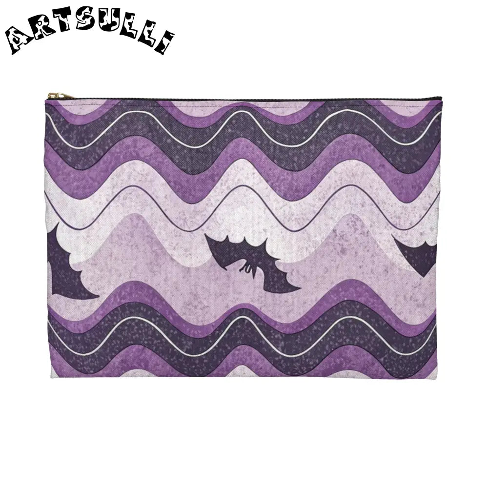 JAKKOUTTHEBXX Bat Wave Accessory Pouch JAKKOUTTHEBXX Artsulli - Art