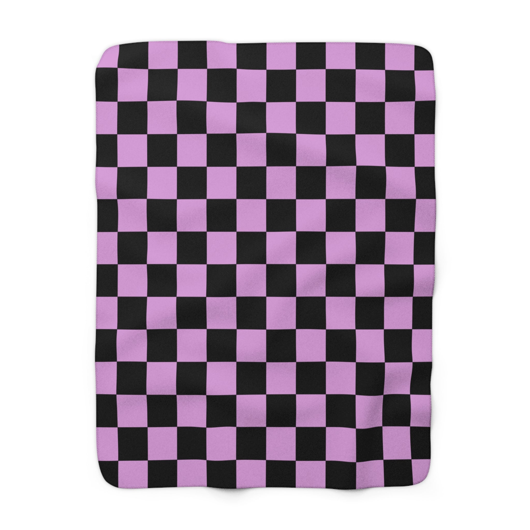 Pixel Punk Vision Sherpa Fleece Blanket, Artsulli - Art is Long, Life is Short, Home Decor, Size, 50" × 60", , , , , 20963162876366739872