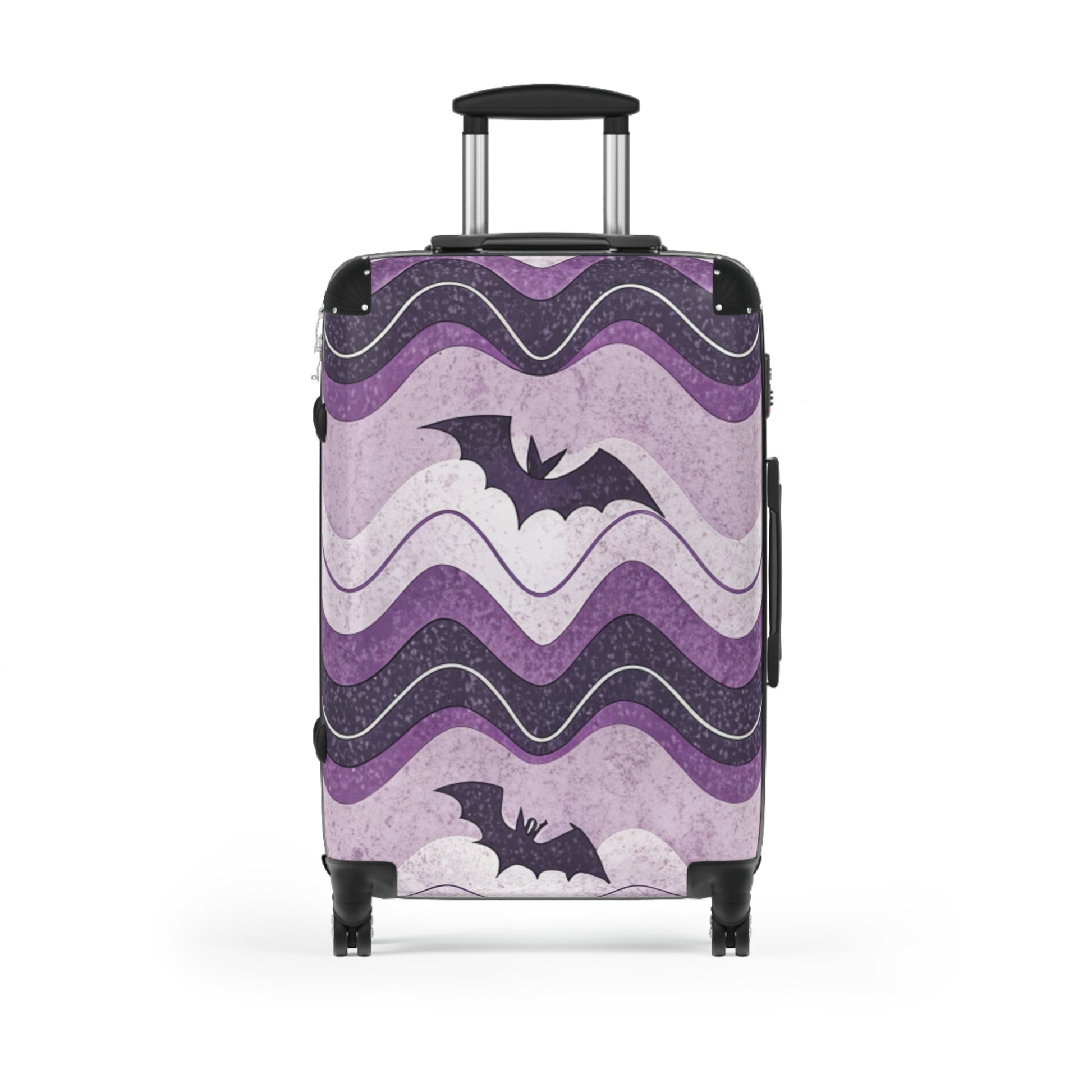Bat Wave Suitcase, Artsulli - Art is Long, Life is Short, Bags, Size, Medium, Color, Black, , , 45478253611860