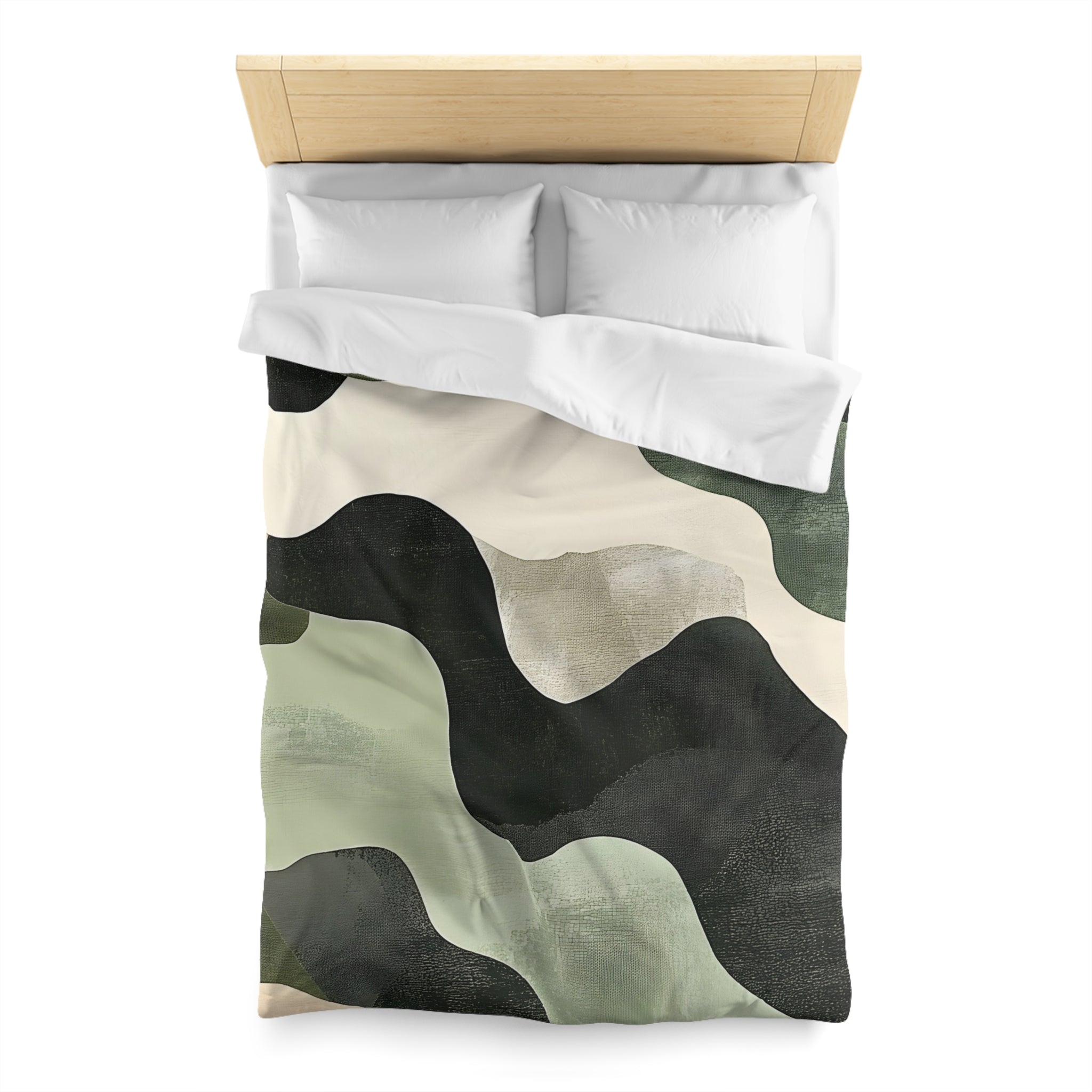 Camo Art Microfiber Duvet Cover, Artsulli - Art is Long, Life is Short, Home Decor, , , , , , , 