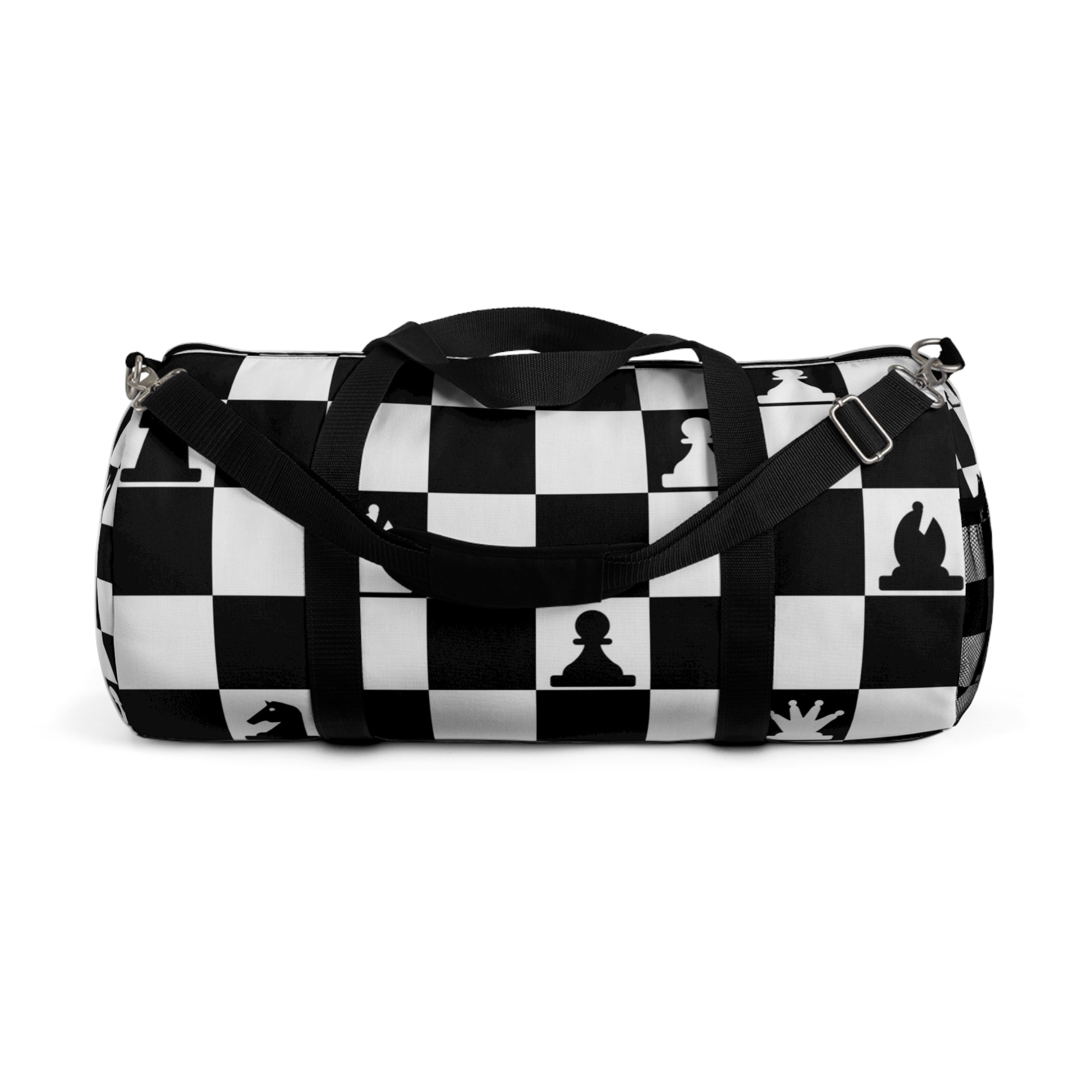 Battlements Chess Duffel Bag, Artsulli - Art is Long, Life is Short, Bags, Size, Large, , , , , 18703467873933788471