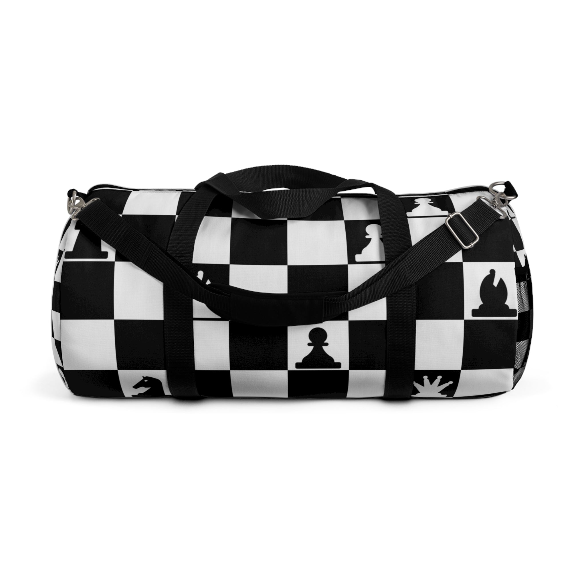 Battlements Chess Duffel Bag, Artsulli - Art is Long, Life is Short, Bags, Size, Large, , , , , 18703467873933788471