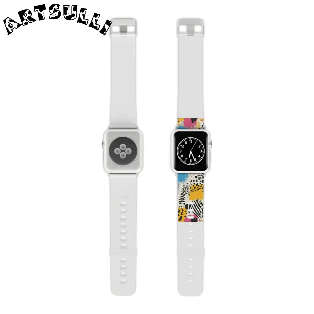 JAKKOUTTHEBXX Rae Zebra Rhapsody Watch Band for Apple Watch