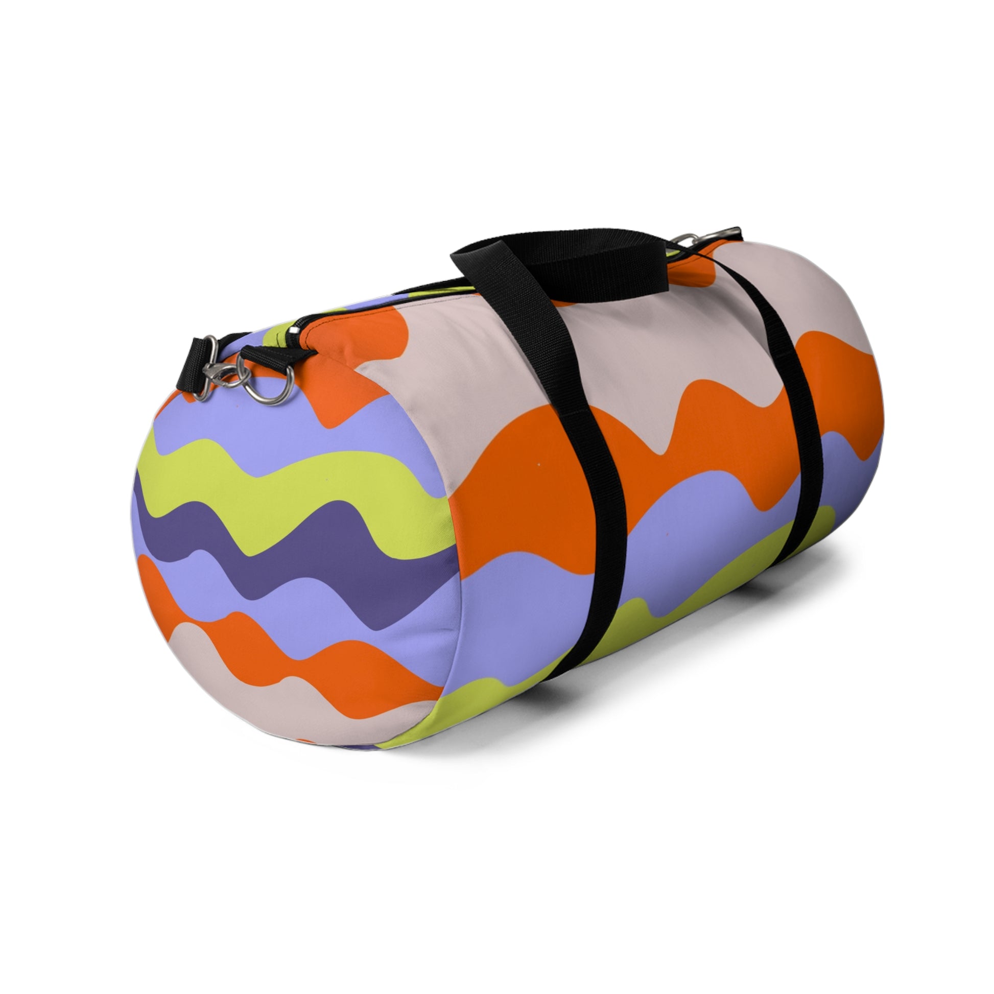 Waves Red and Blue Duffel Bag, Artsulli - Art is Long, Life is Short, Bags, , , , , , , 