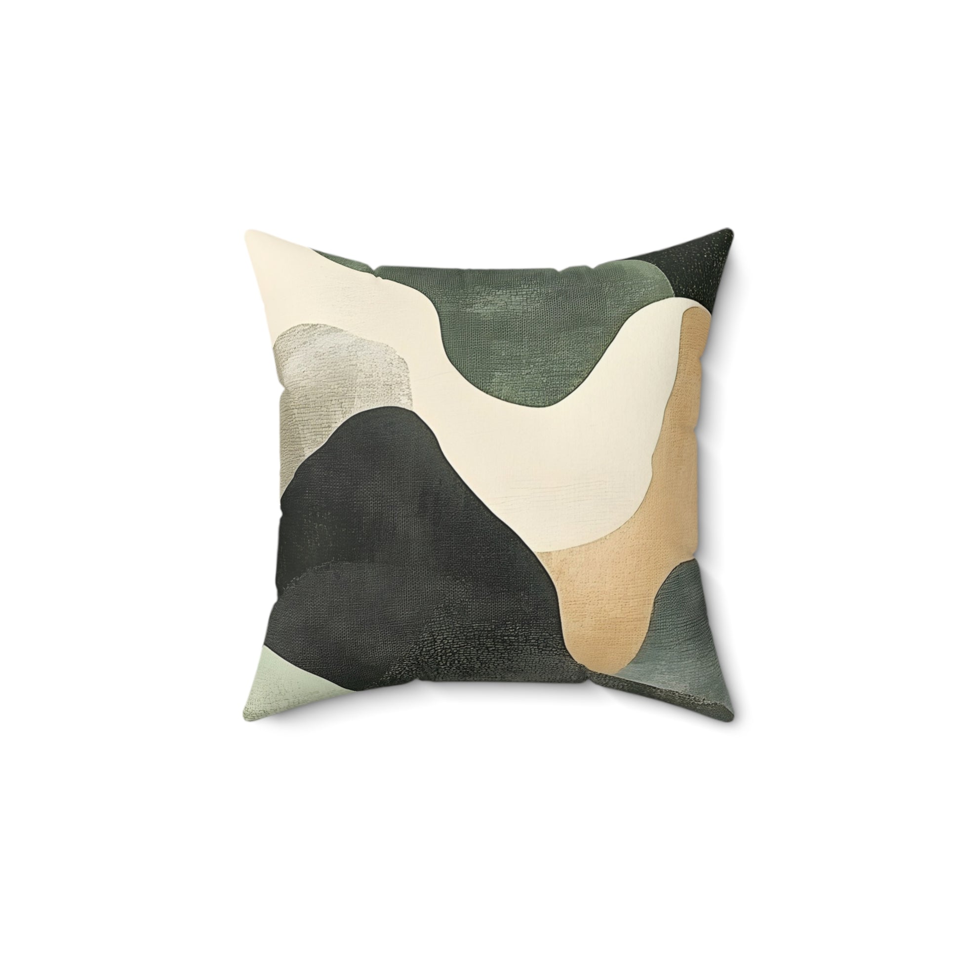Focusing on Camouflage and Mystery Faux Suede Square Pillow, Artsulli - Art is Long, Life is Short, Home Decor, , , , , , , 