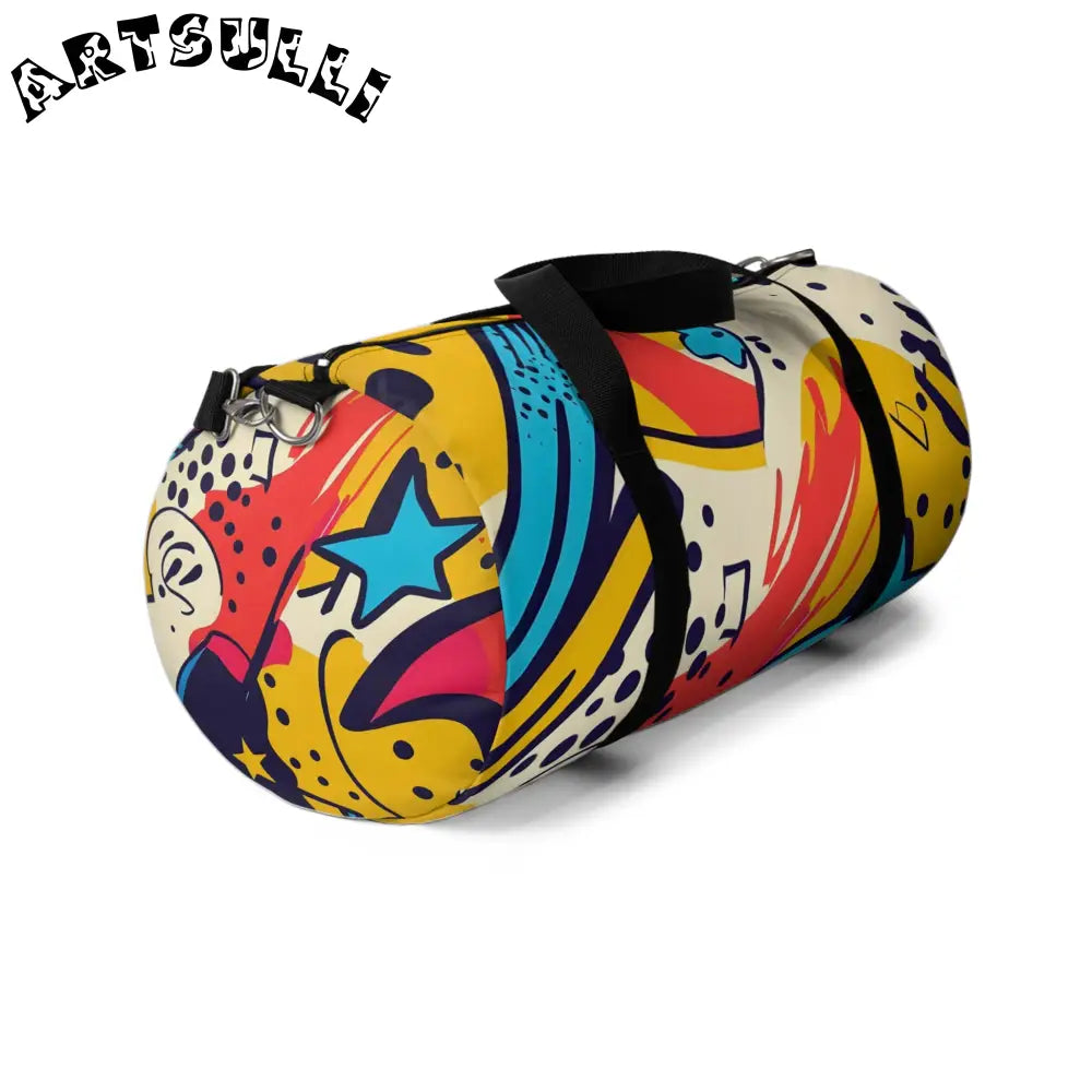 JAKKOUTTHEBXX Comic x Pop Art Duffel Bag JAKKOUTTHEBXX Artsulli