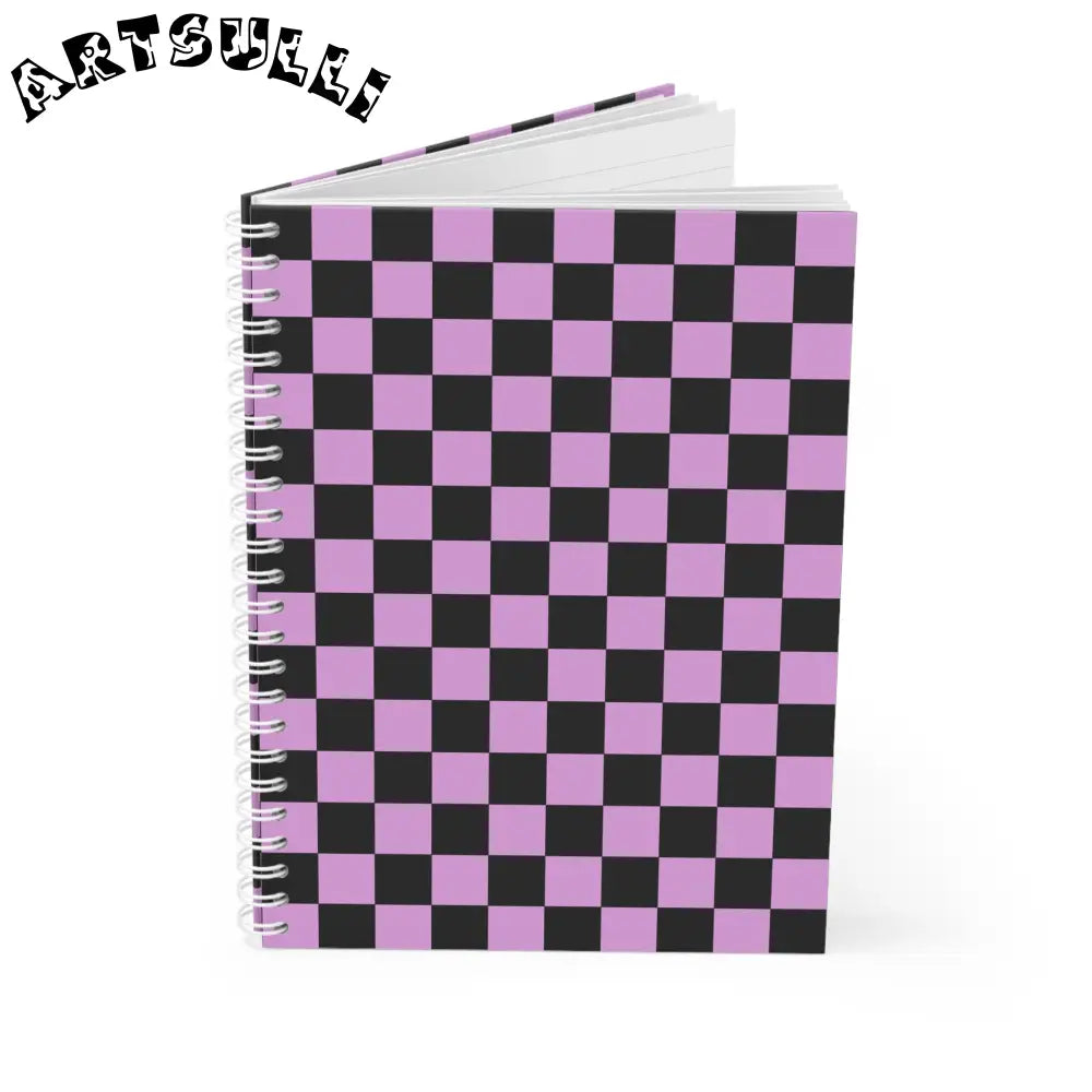 JAKKOUTTHEBXX Pixel Punk Vision Spiral Notebook JAKKOUTTHEBXX
