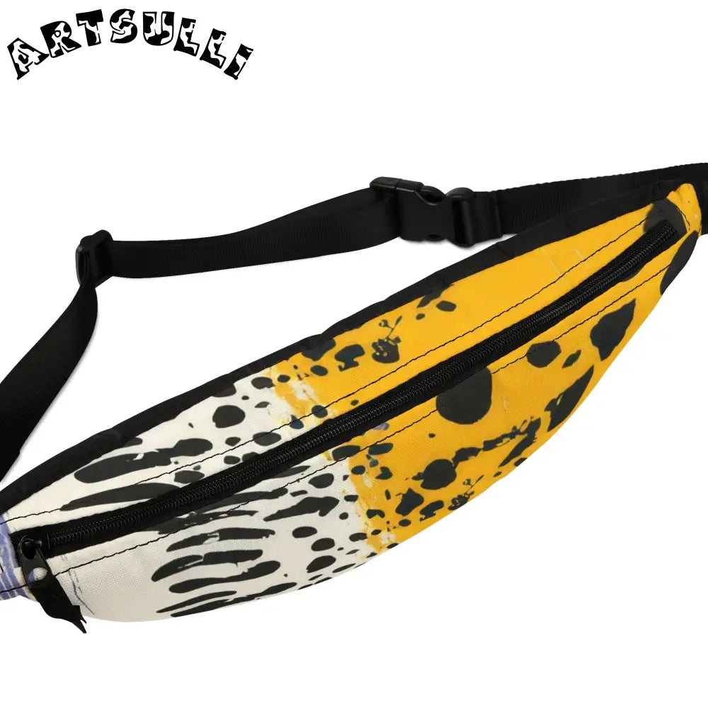 JAKKOUTTHEBXX Rae Zebra Rhapsody Fanny Pack JAKKOUTTHEBXX Artsulli