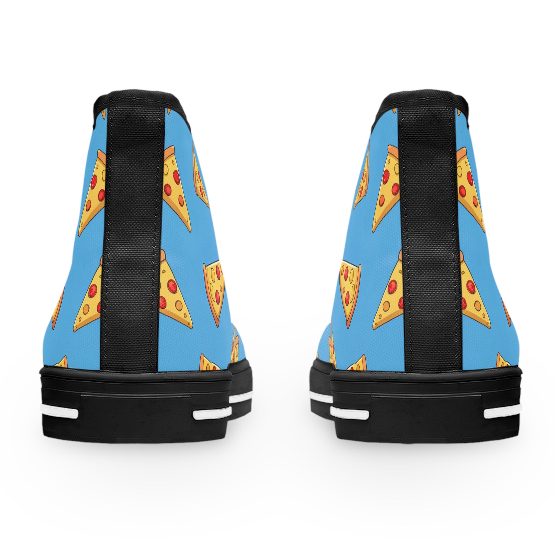 Blue Pizza Dreamscape Women's High Top Sneakers, Artsulli - Art is Long, Life is Short, Shoes, , , , , , , 