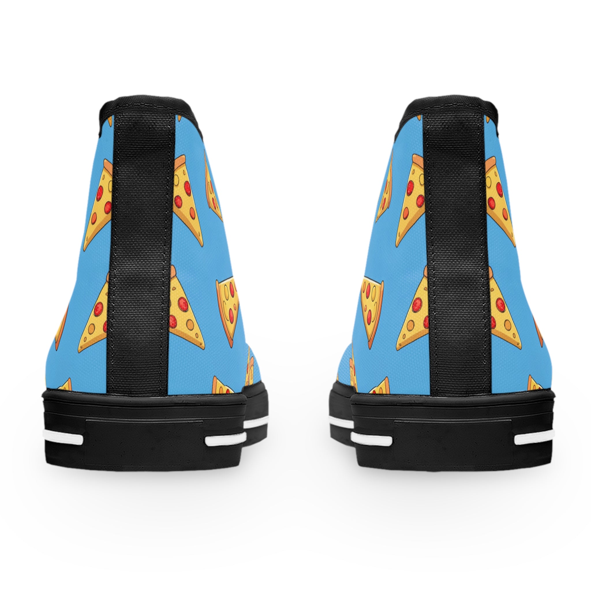 Blue Pizza Dreamscape Women's High Top Sneakers, Artsulli - Art is Long, Life is Short, Shoes, , , , , , , 