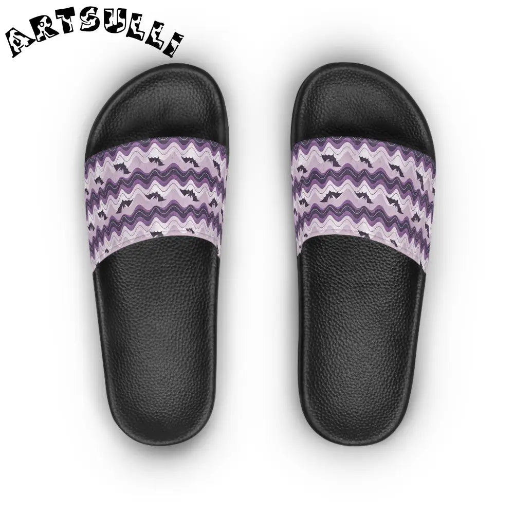 JAKKOUTTHEBXX Bat Wave Women’s Slide Sandals JAKKOUTTHEBXX Artsulli