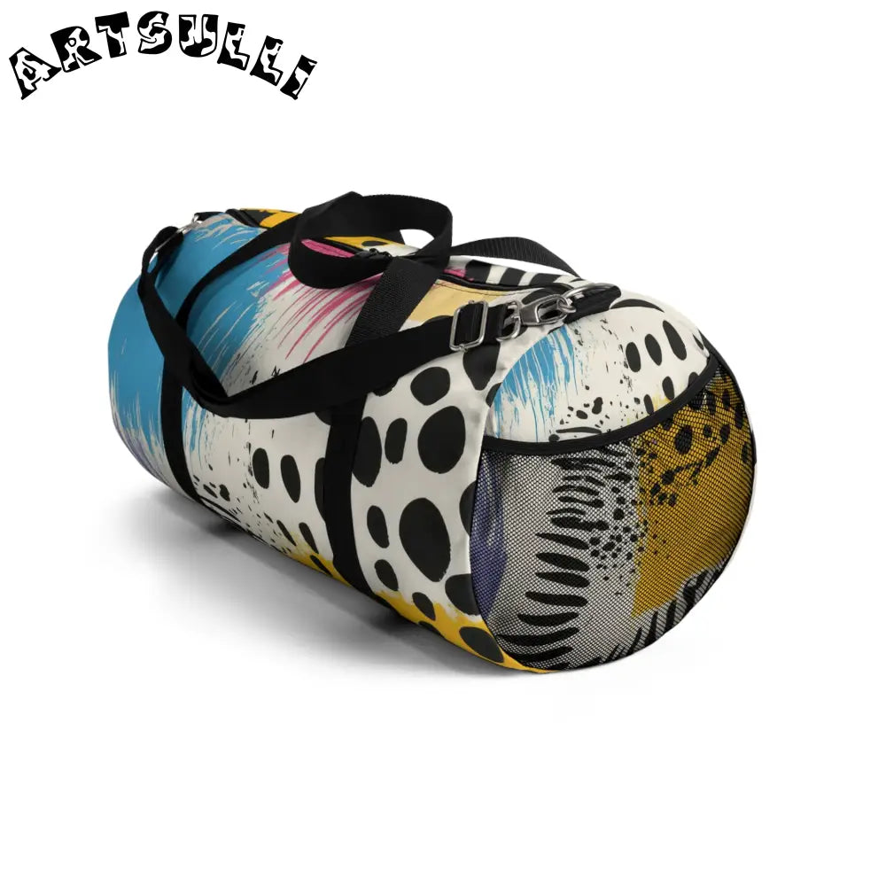 JAKKOUTTHEBXX Rae Zebra Rhapsody Duffel Bag JAKKOUTTHEBXX Artsulli