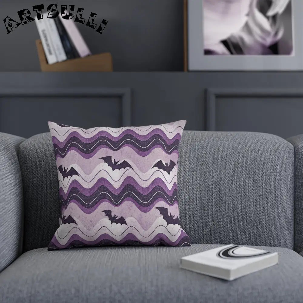 JAKKOUTTHEBXX Bat Wave Cushion JAKKOUTTHEBXX Artsulli - Art is Long,