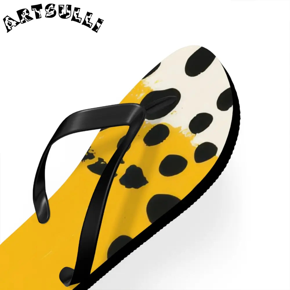 JAKKOUTTHEBXX Rae Zebra Rhapsody Flip Flops JAKKOUTTHEBXX Artsulli