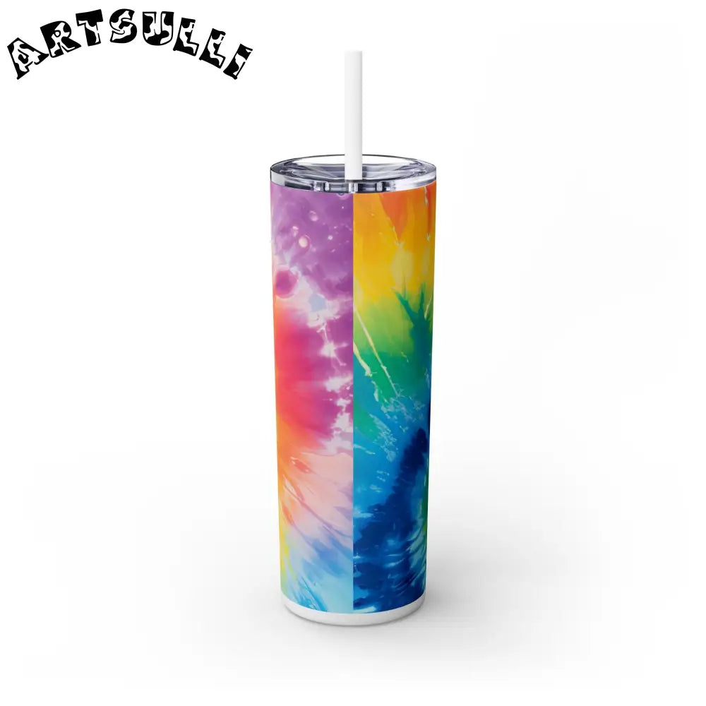 JAKKOUTTHEBXX Colorful Tie-Dye Insulated Tumbler 2025