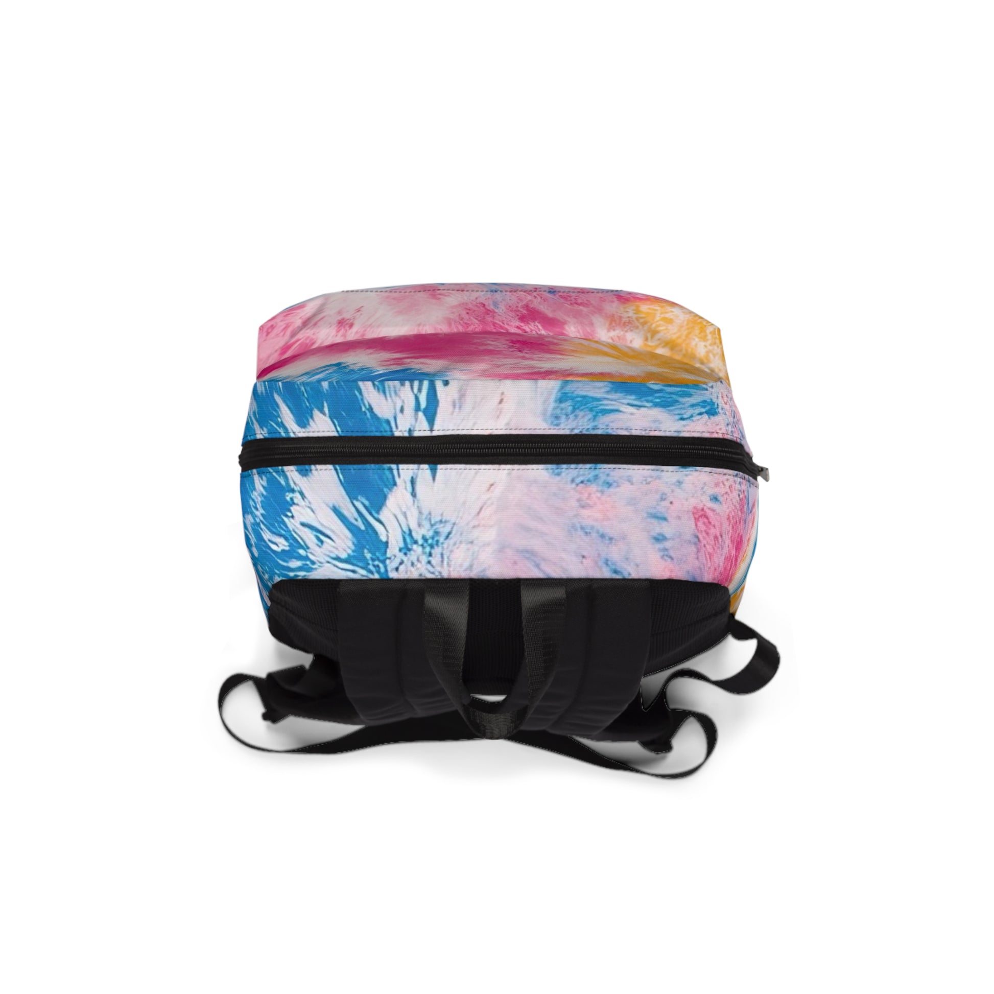 Tie Dye Splash Unisex Classic Backpack, Artsulli - Art is Long, Life is Short, Bags, , , , , , , 