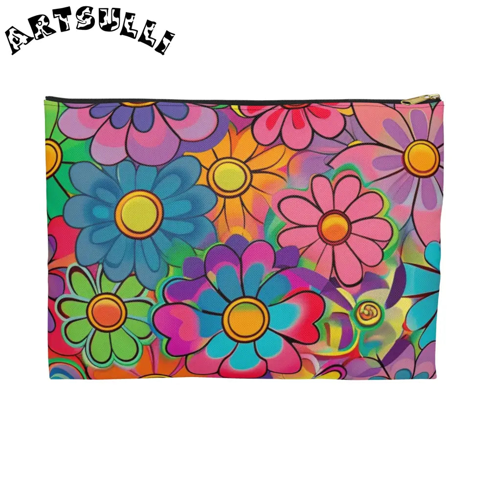 JAKKOUTTHEBXX Chromatic Daisy Dream II Accessory Pouch JAKKOUTTHEBXX