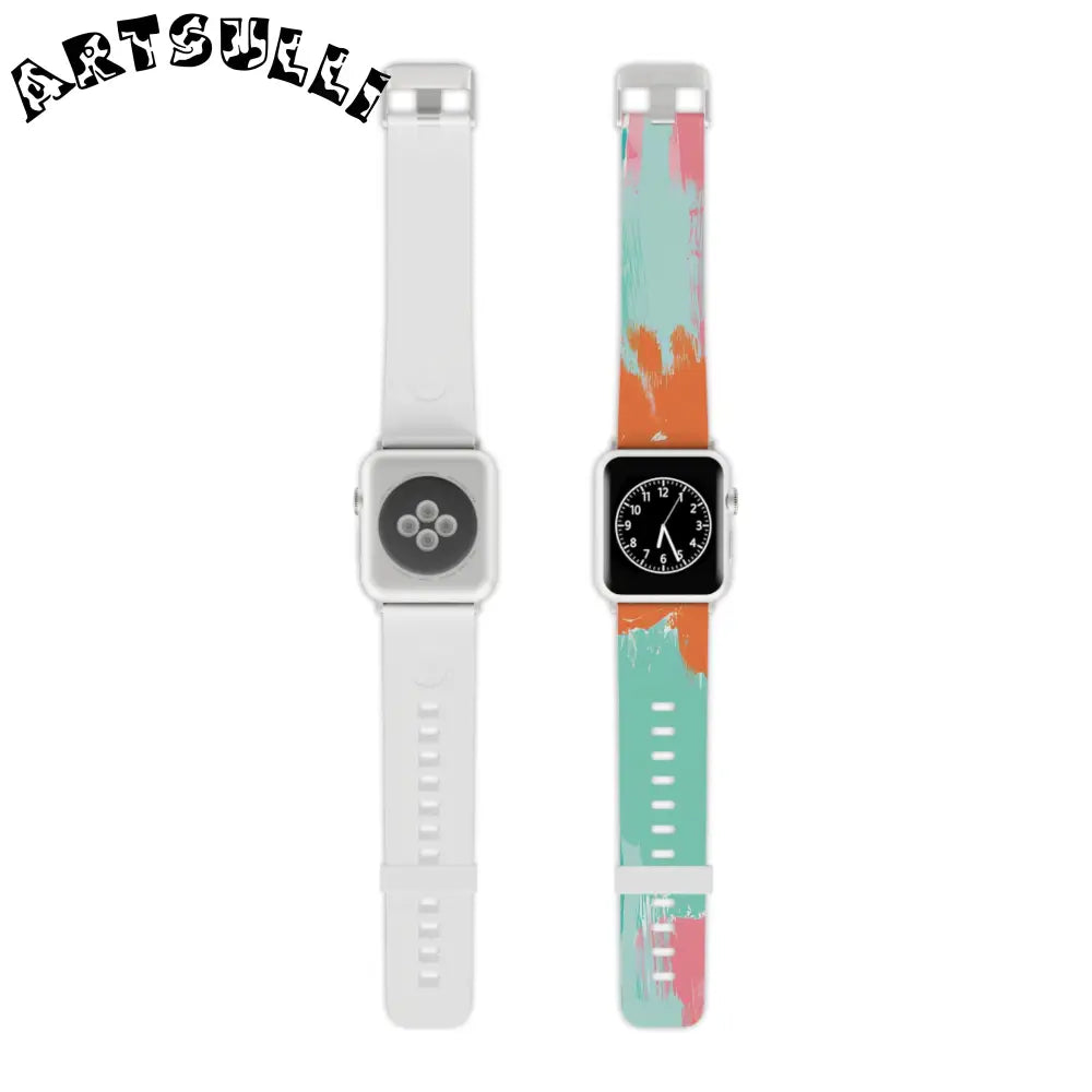 JAKKOUTTHEBXX Preppy Pixel Bloom II Watch Band for Apple Watch