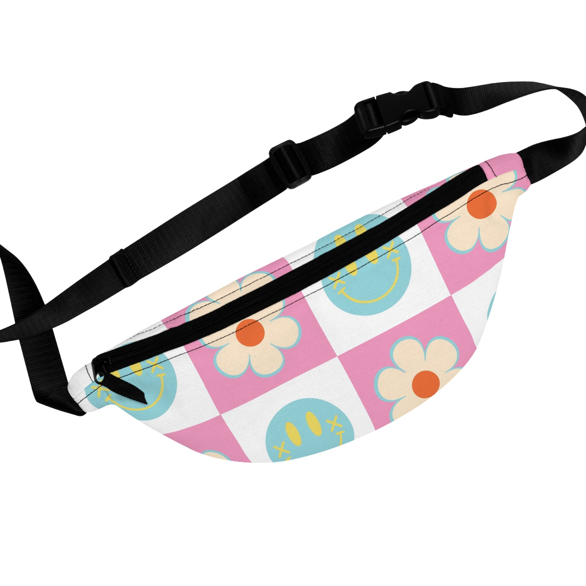 Madotsukis Grin Bloom Fanny Pack, Artsulli - Art is Long, Life is Short, Bags, Size, One size, , , , , 53890646568031604034