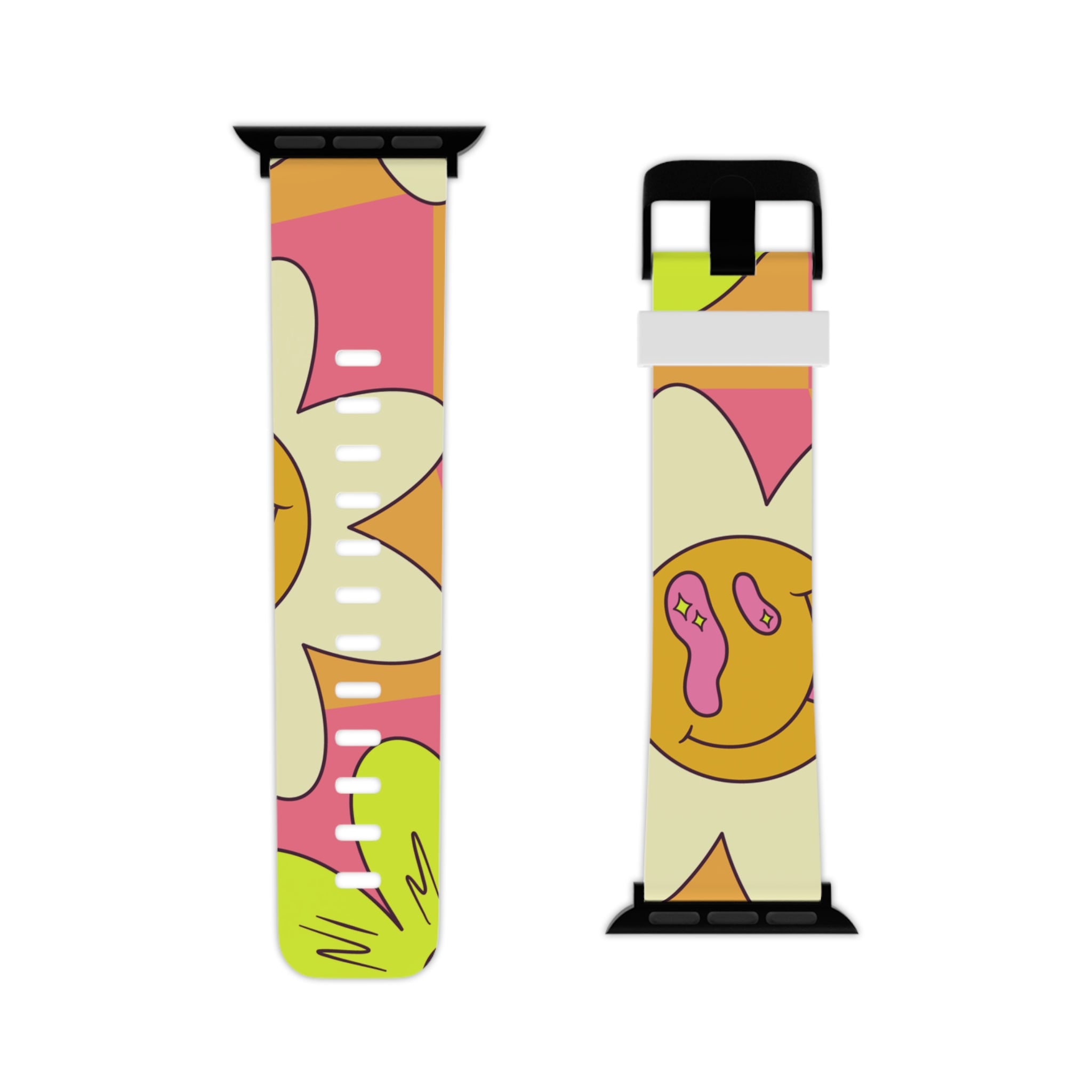 Trippy Sour Face Rave Watch Band for Apple Watch, Artsulli - Art is Long, Life is Short, Accessories, , , , , , , 