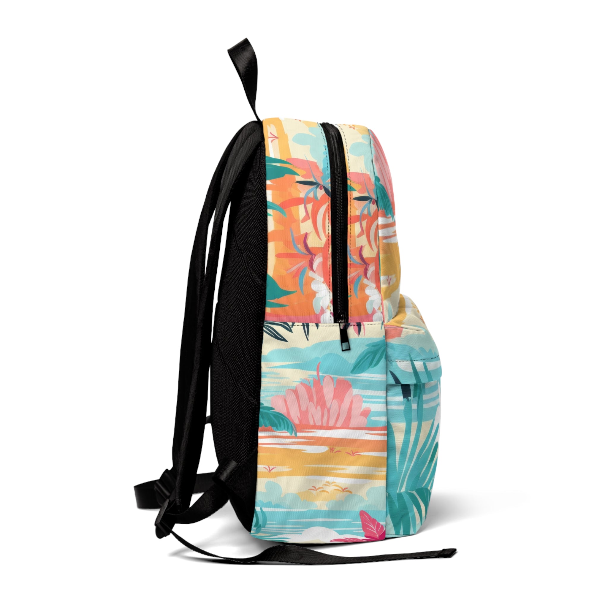 Afshar Island Dream Unisex Classic Backpack, Artsulli - Art is Long, Life is Short, Bags, , , , , , , 