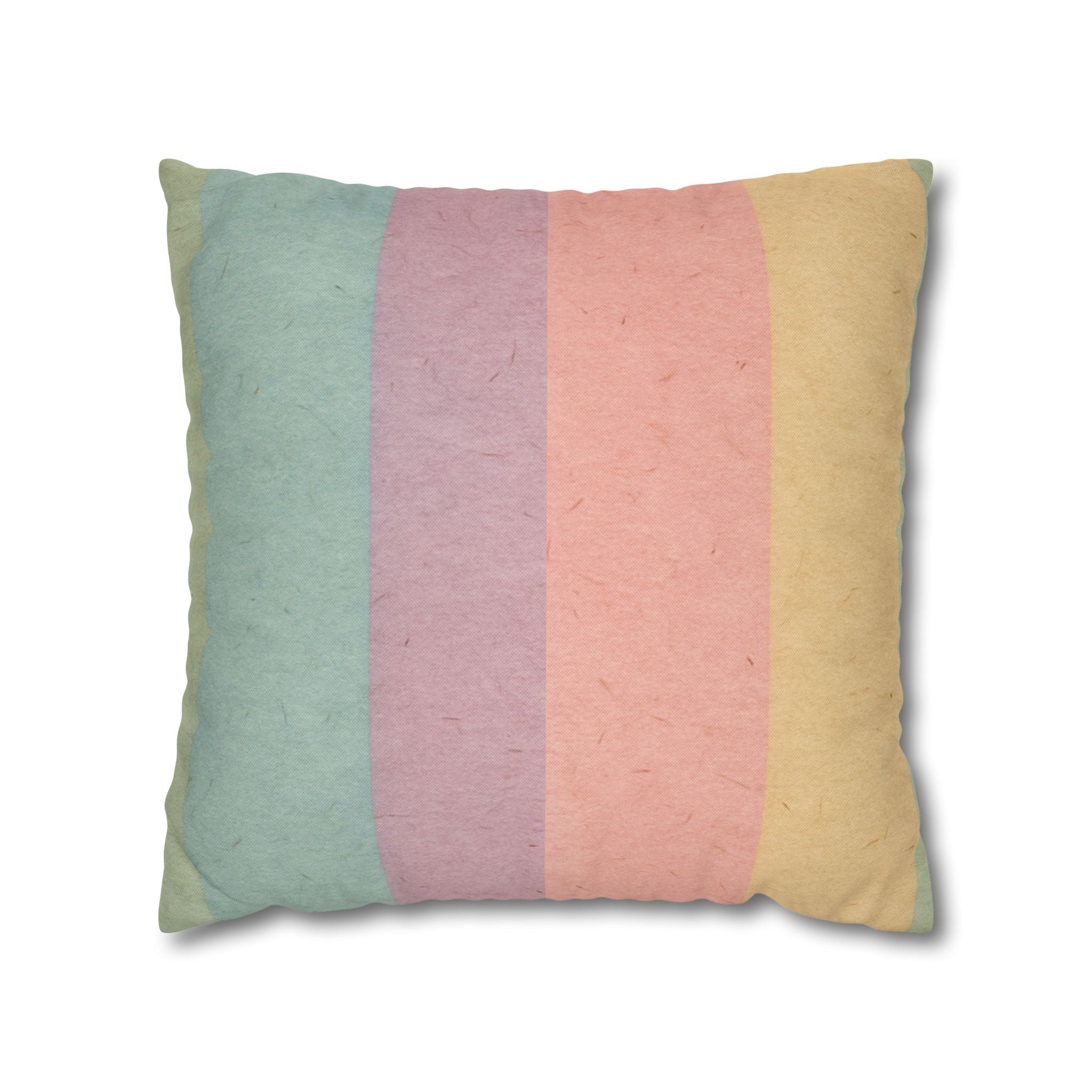 Spun Polyester Square Pillowcase