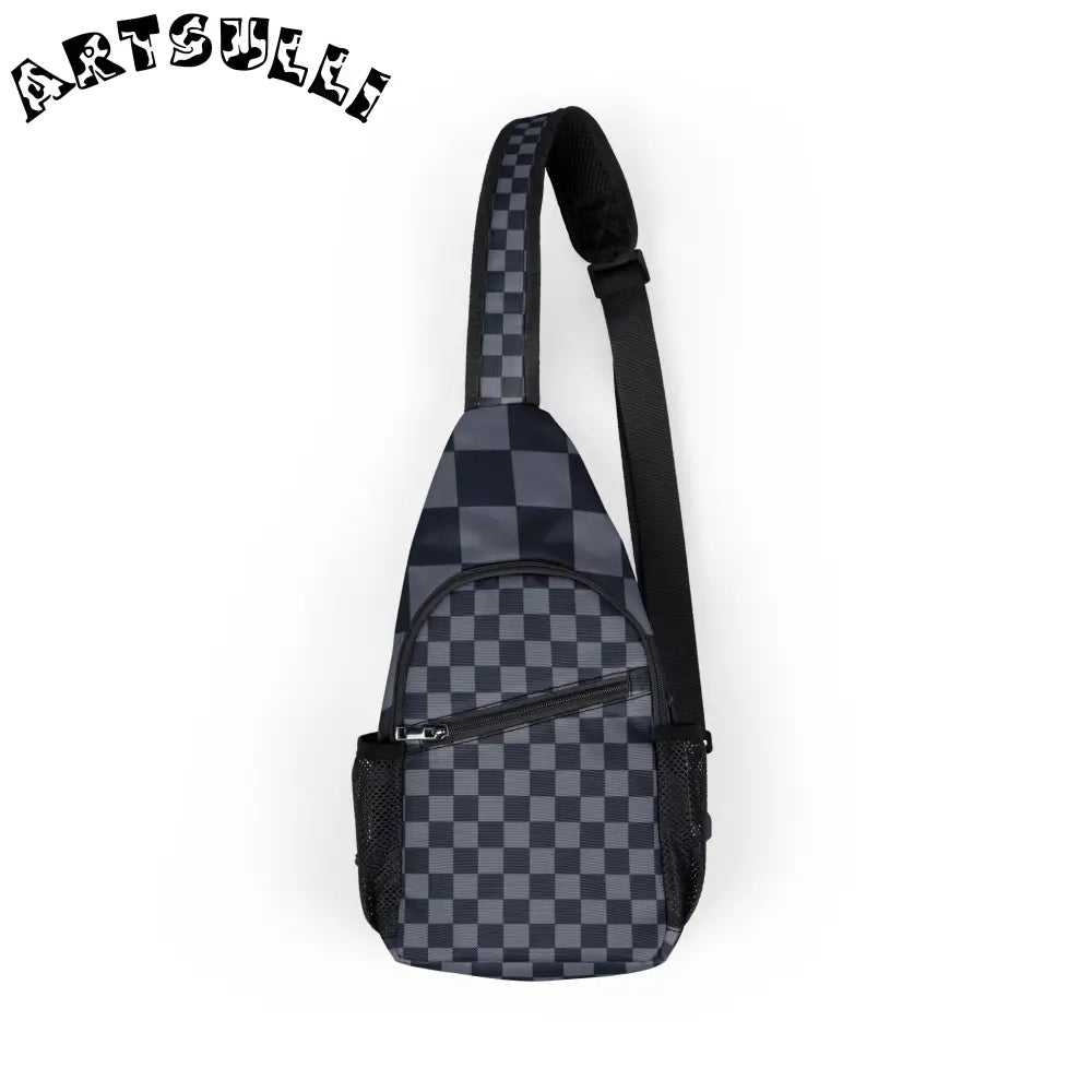 8K Void Surfer Chest Bag (AOP), Artsulli - Art is Long, Life is Short, Bags, Size, One size, , , , , 24987597687002477634
