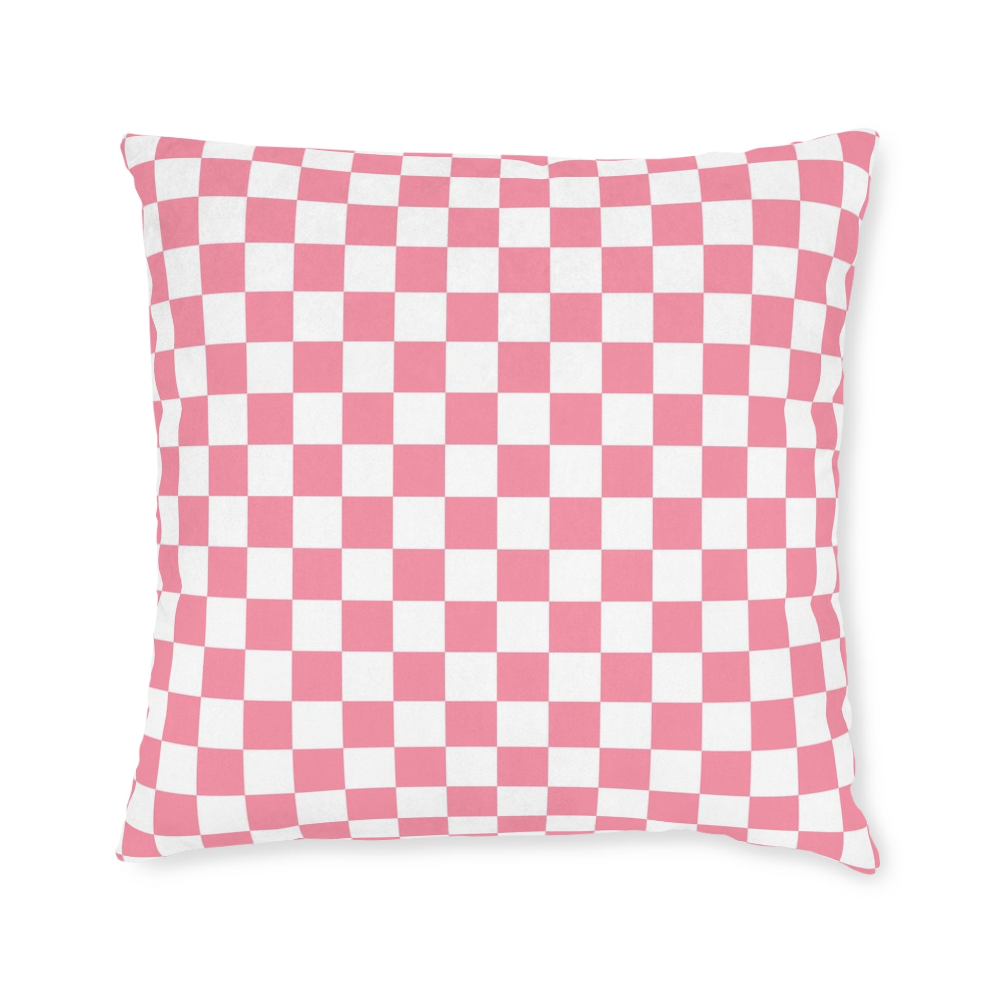 Brigandine Checkered Scene Square Pillow, Artsulli - Art is Long, Life is Short, Home Decor, Size, 22" × 22", , , , , 31175484902928733257