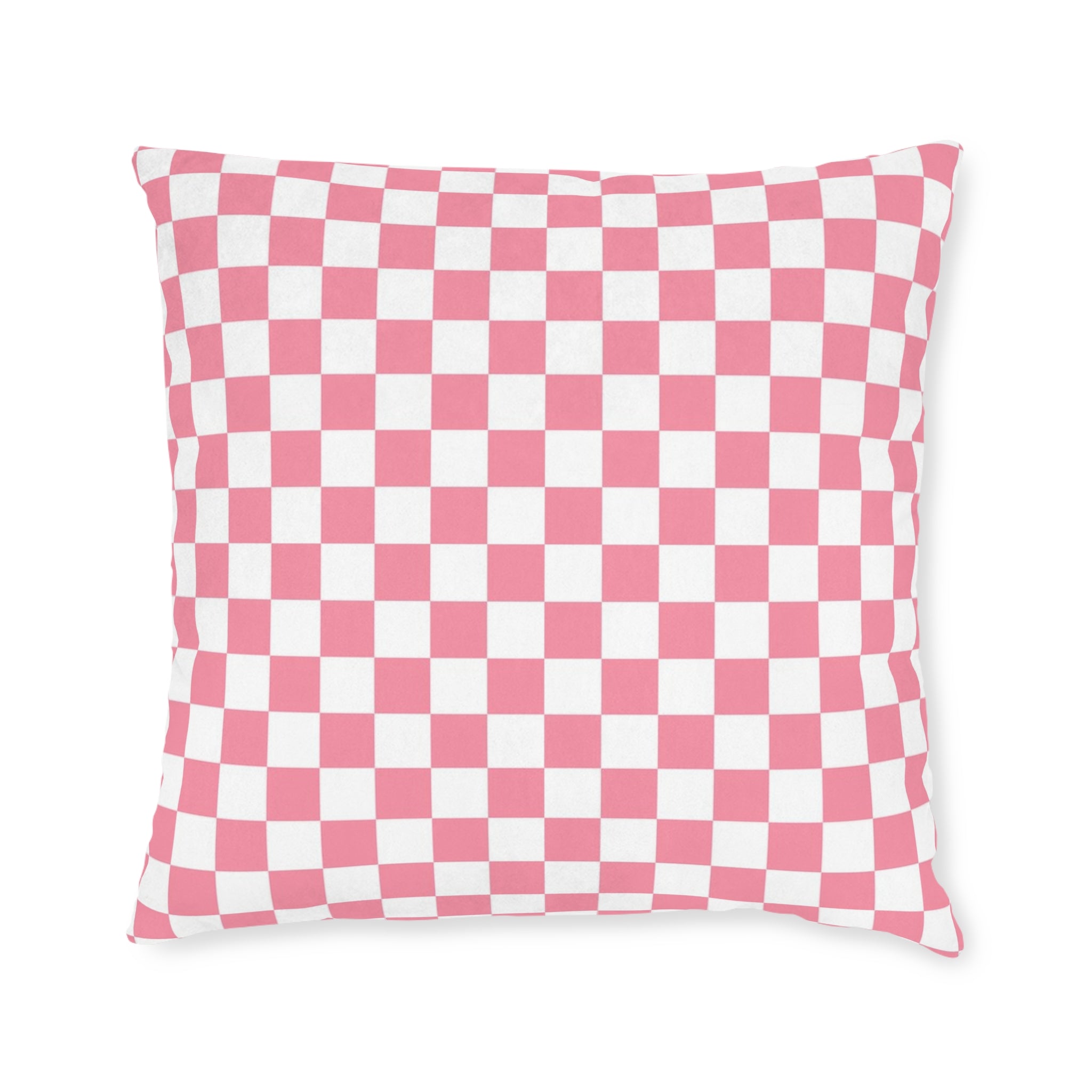 Brigandine Checkered Scene Square Pillow, Artsulli - Art is Long, Life is Short, Home Decor, Size, 22" × 22", , , , , 31175484902928733257