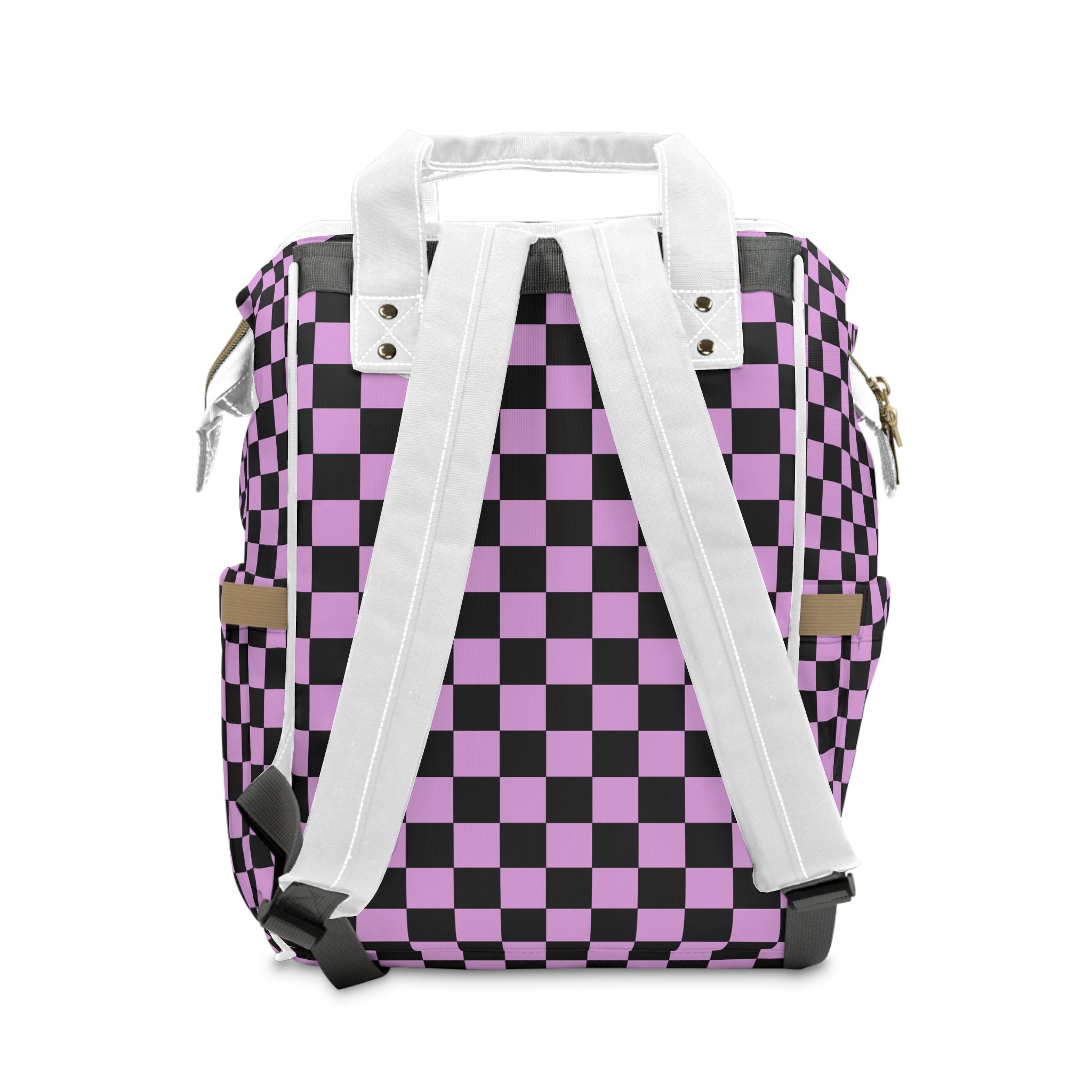 Pixel Punk Vision Multifunctional Diaper Backpack, Artsulli - Art is Long, Life is Short, Bags, , , , , , , 