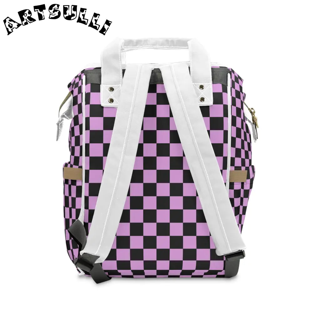 JAKKOUTTHEBXX Pixel Punk Vision Multifunctional Diaper Backpack