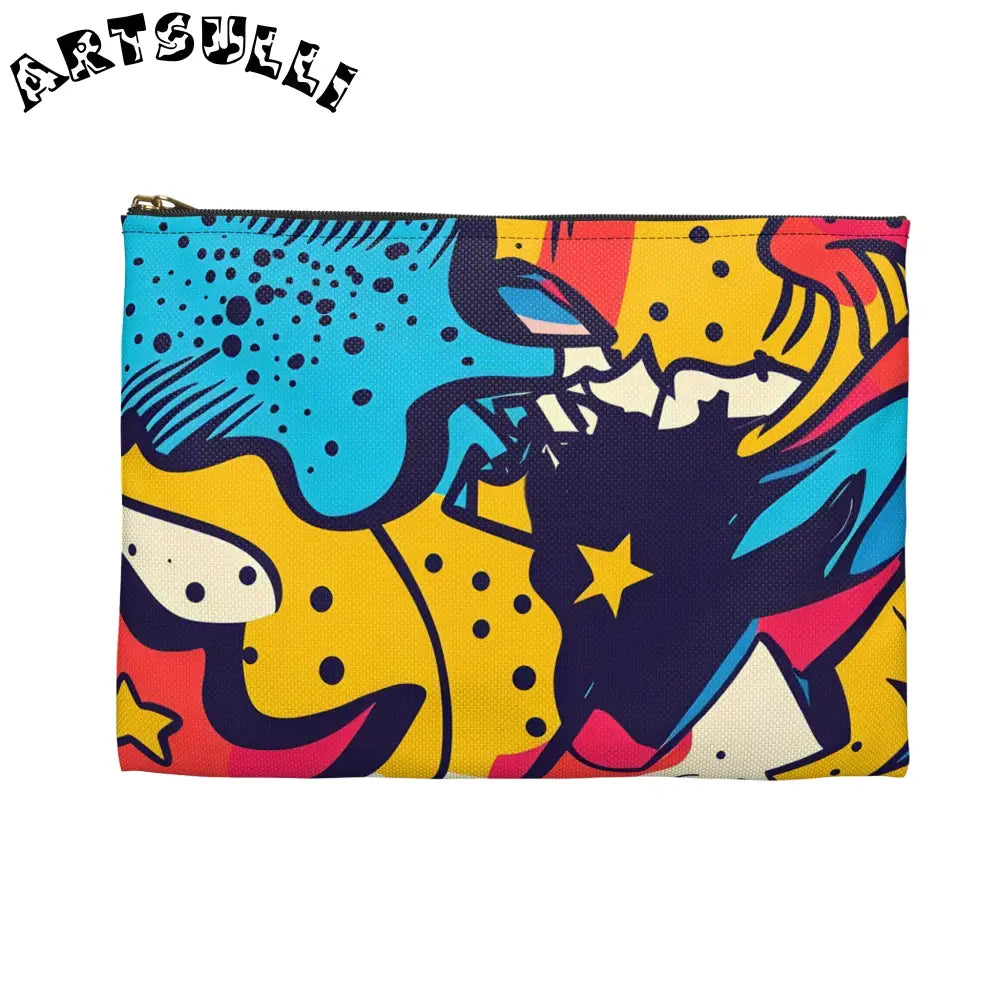 JAKKOUTTHEBXX Comic x Pop Art Accessory Pouch JAKKOUTTHEBXX Artsulli