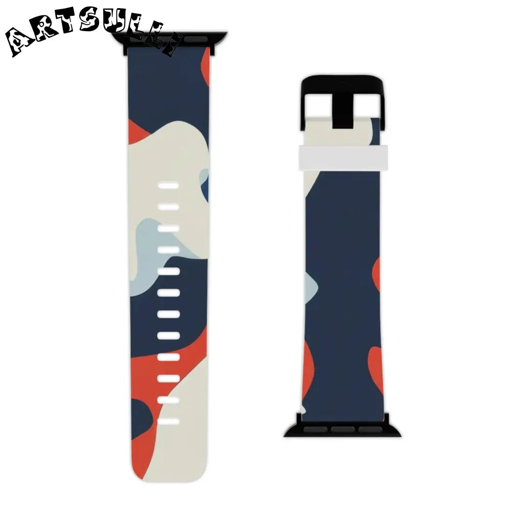 JAKKOUTTHEBXX Camo Ghosts Watch Band for Apple Watch JAKKOUTTHEBXX