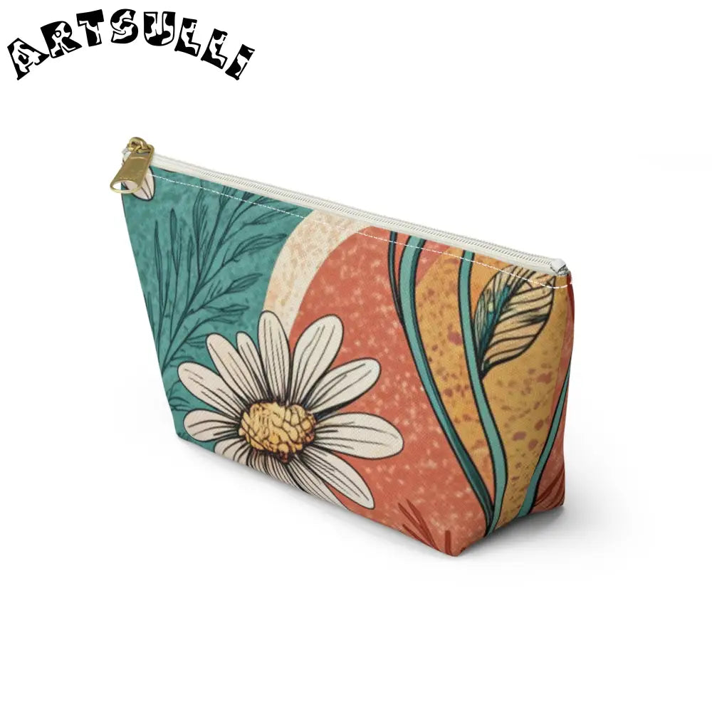 JAKKOUTTHEBXX Retro Daisy Dream Accessory Pouch w T-bottom