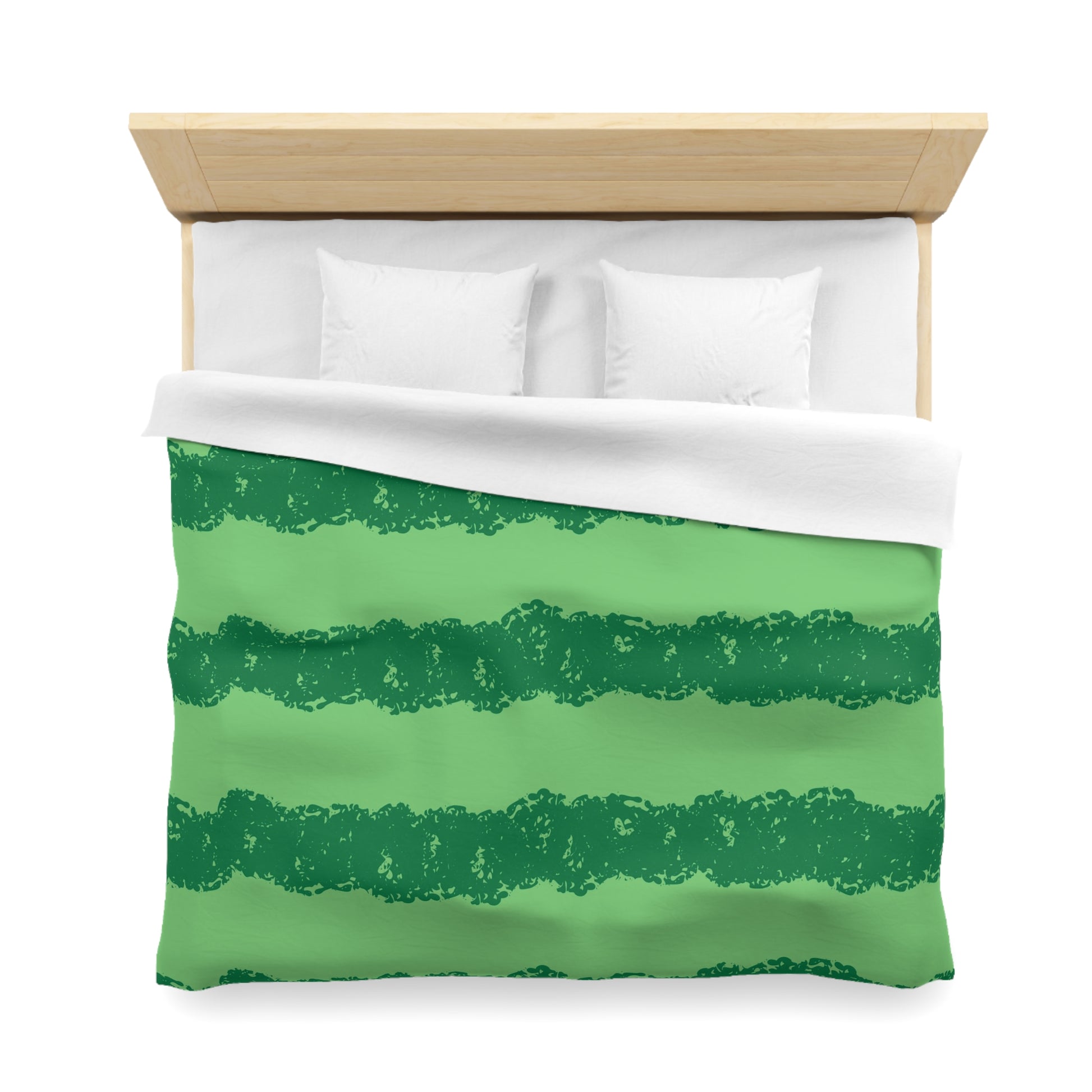 Watermelon Green Microfiber Duvet Cover, Artsulli - Art is Long, Life is Short, Home Decor, , , , , , , 
