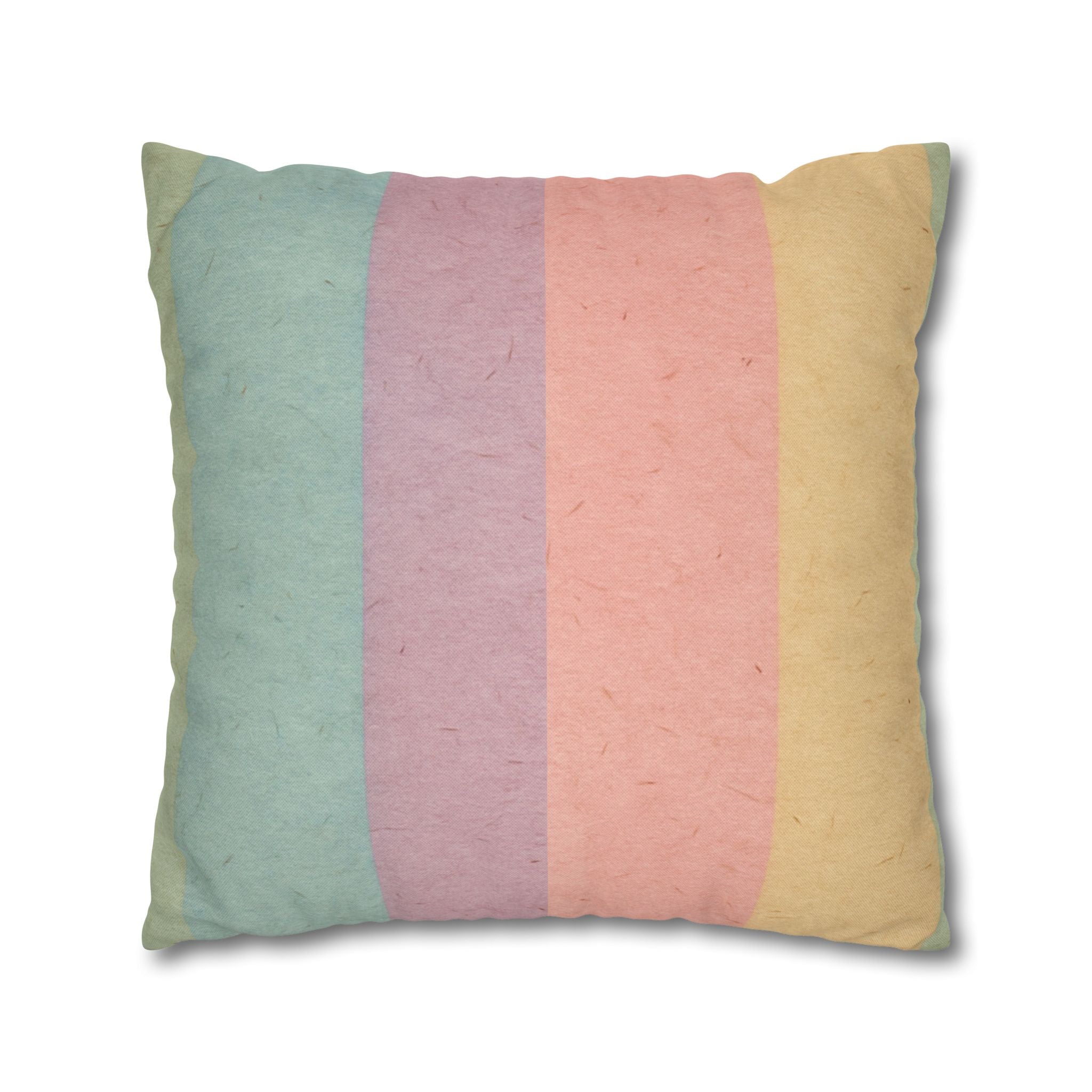 Spun Polyester Square Pillowcase