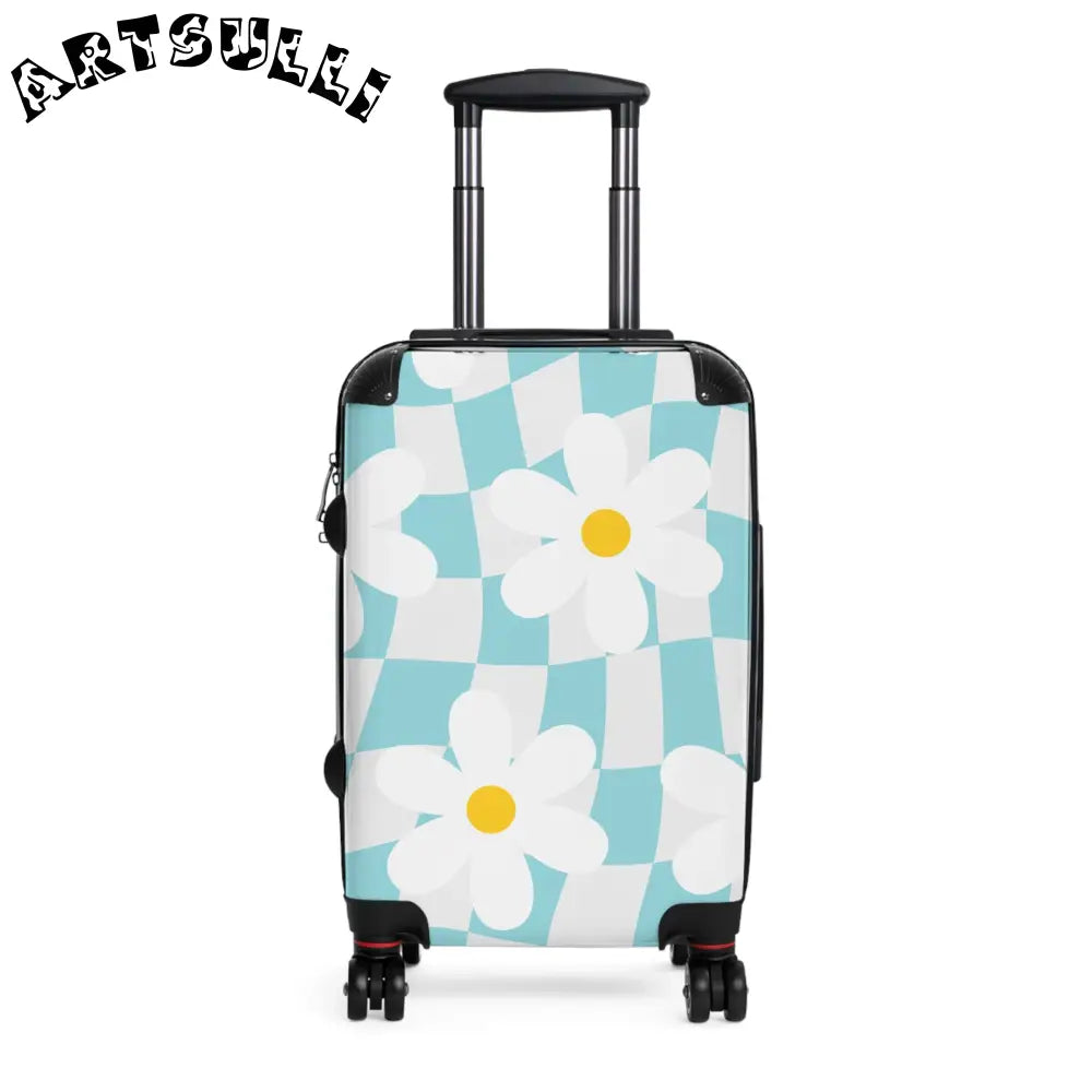 JAKKOUTTHEBXX Trippy Check Garden Suitcase JAKKOUTTHEBXX Artsulli
