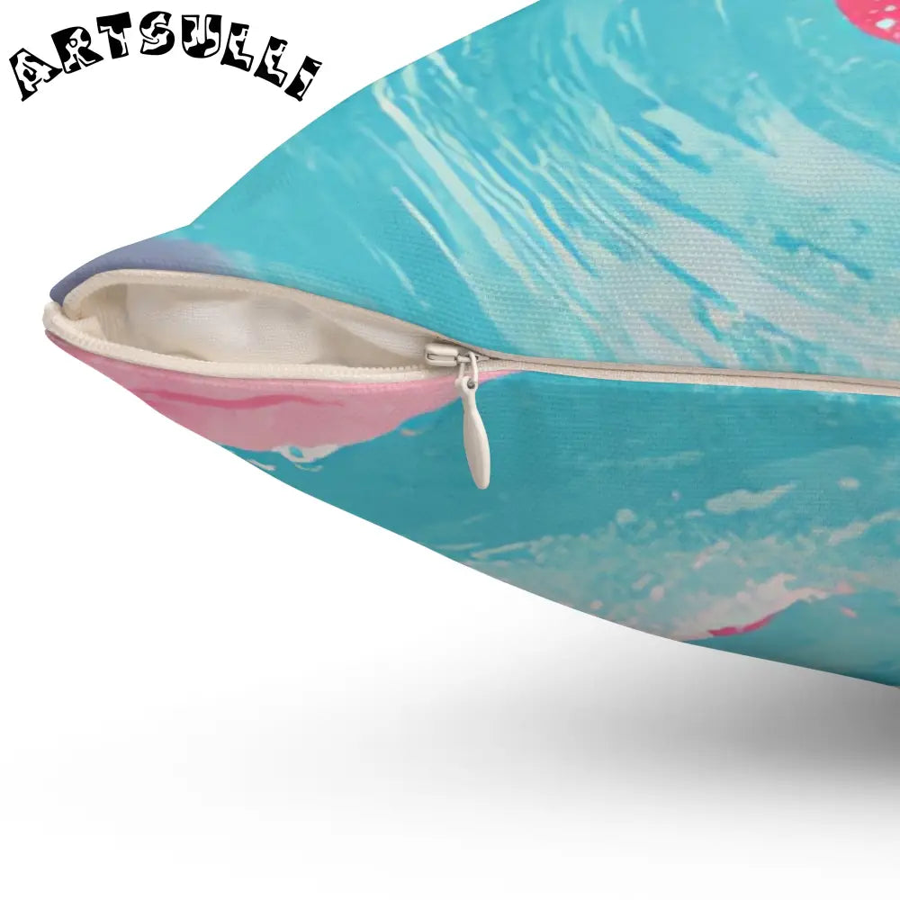JAKKOUTTHEBXX The Great Pastelwave Pink and Blue Spun Polyester