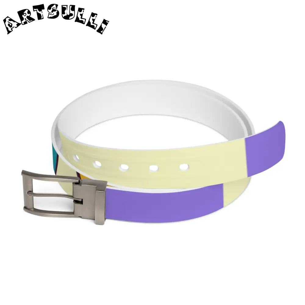 JAKKOUTTHEBXX Trippy Flower Power Motifs Rave Garden Grins Belt