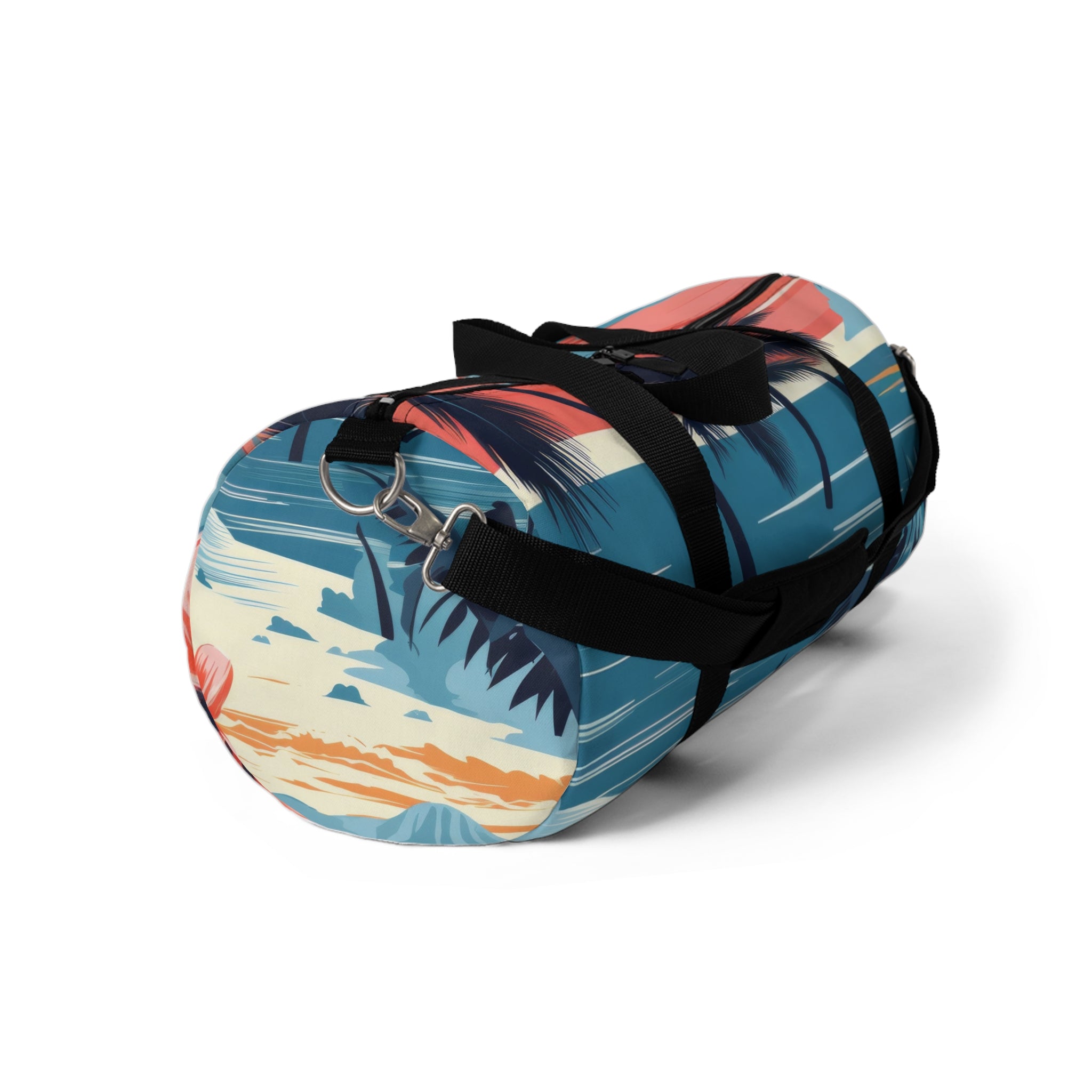 Palm Beach Duffel Bag, Artsulli - Art is Long, Life is Short, Bags, , , , , , , 