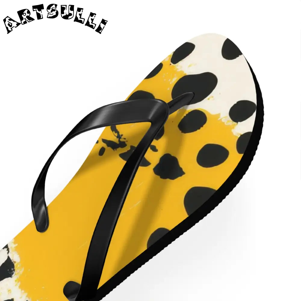 JAKKOUTTHEBXX Rae Zebra Rhapsody Flip Flops JAKKOUTTHEBXX Artsulli