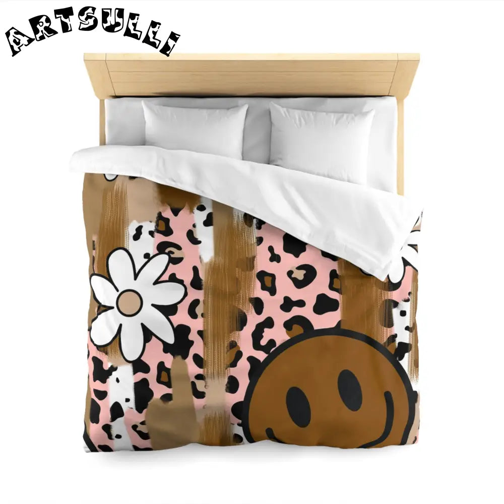 JAKKOUTTHEBXX Sutfin Ghosts Pop Art Microfiber Duvet Cover