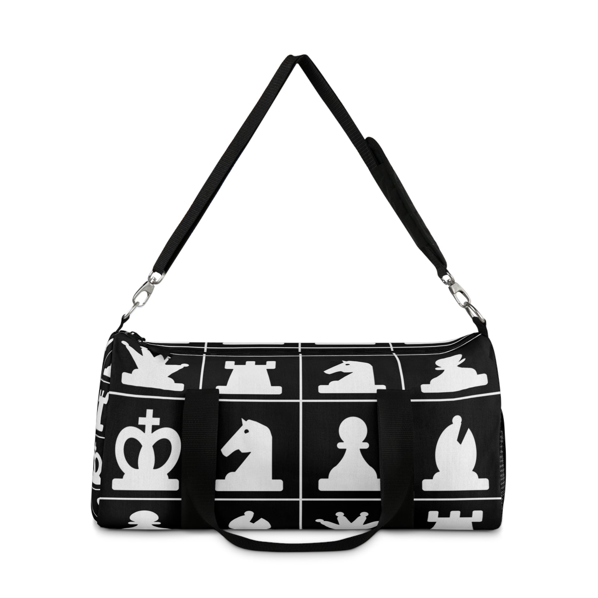 Chessboard Duffel Bag, Artsulli - Art is Long, Life is Short, Bags, , , , , , , 